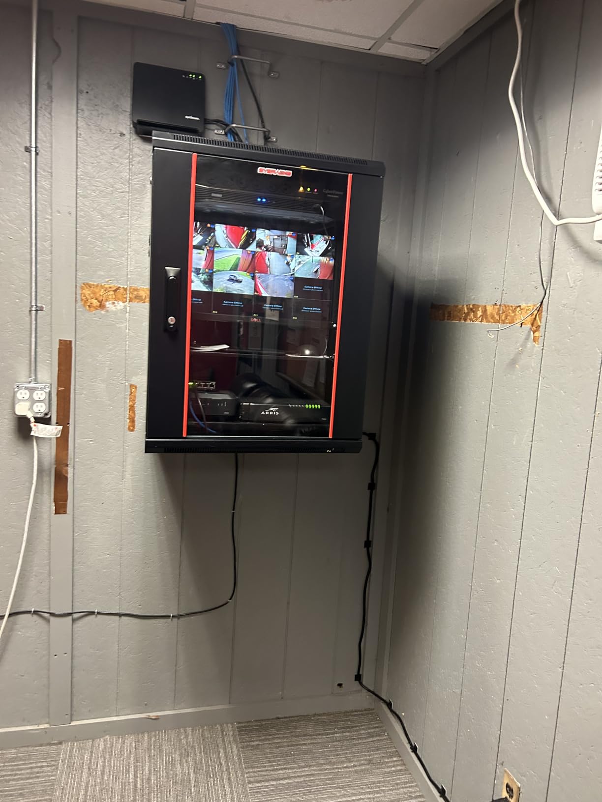 12U Wall Mount Home Lab Server Rack - 19
