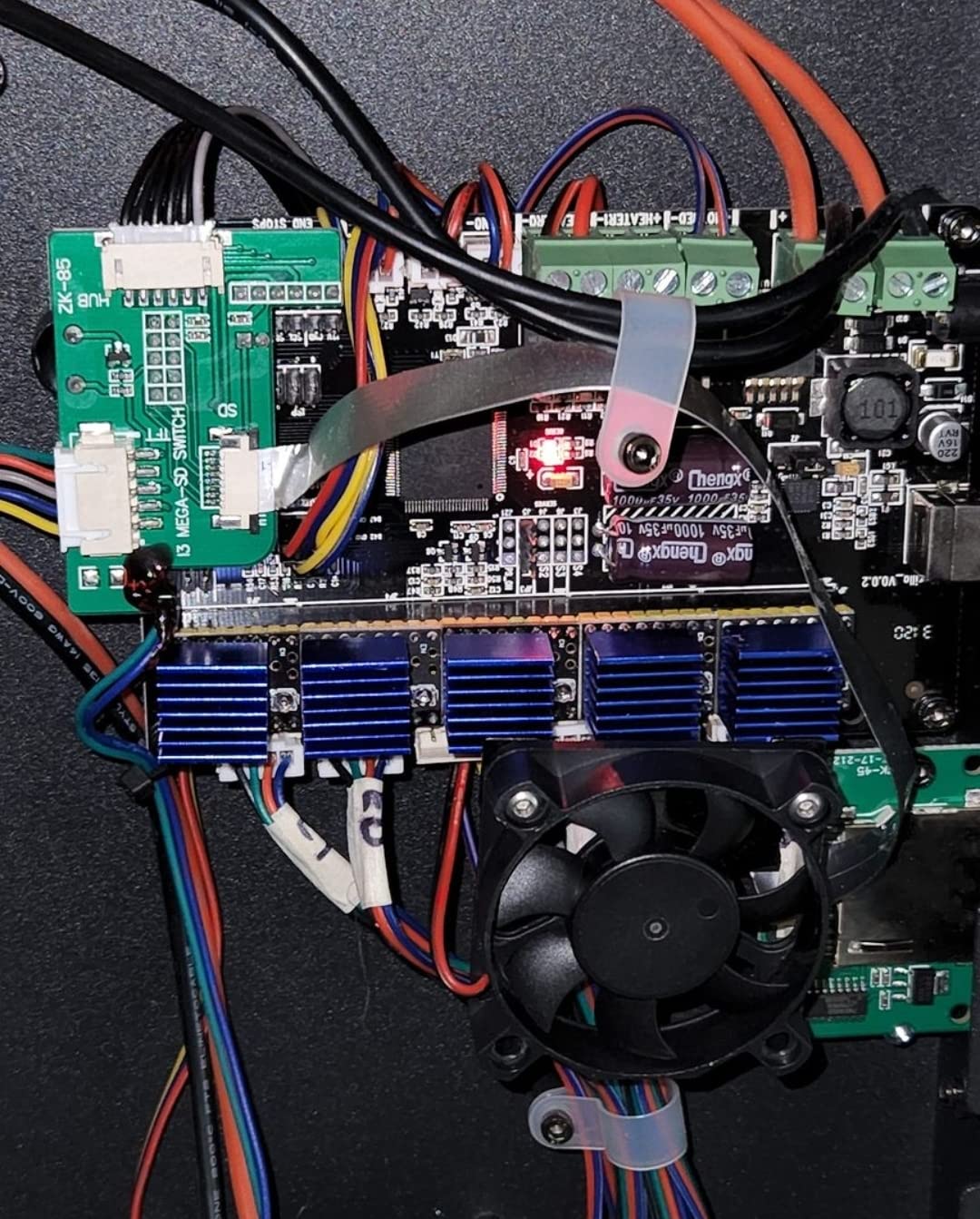 Teyleten Robot TMC2209 V2.0 Stepper Motor Driver StepStick 2.5A UART Ultra Silent for Nano SKR V1.3/1.4 Ender 3 Control Board 3D Printer Parts Replace A4988 5pcs customer photo 2
