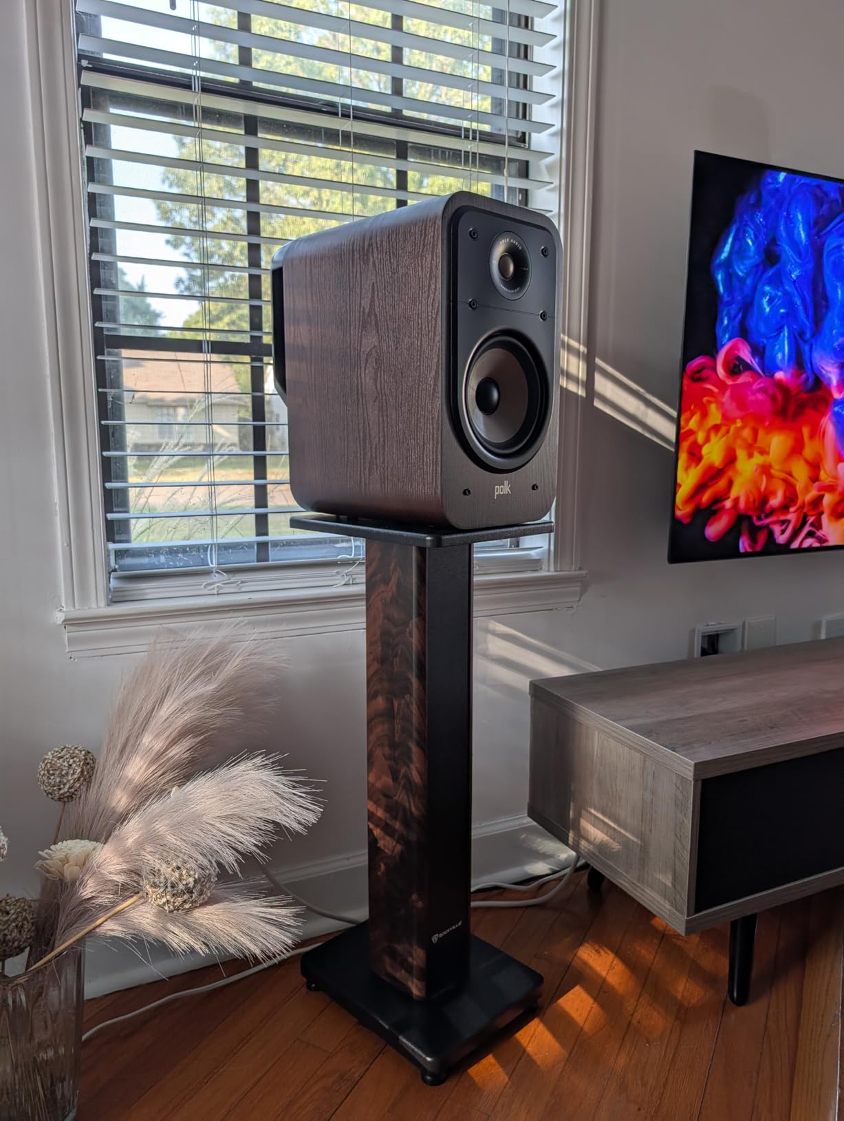 Polk Audio Signature Elite ES20 Hi-Res Audio Certified 6.5 Inch Bookshelf Speaker - Pair (Walnut) customer photo 2