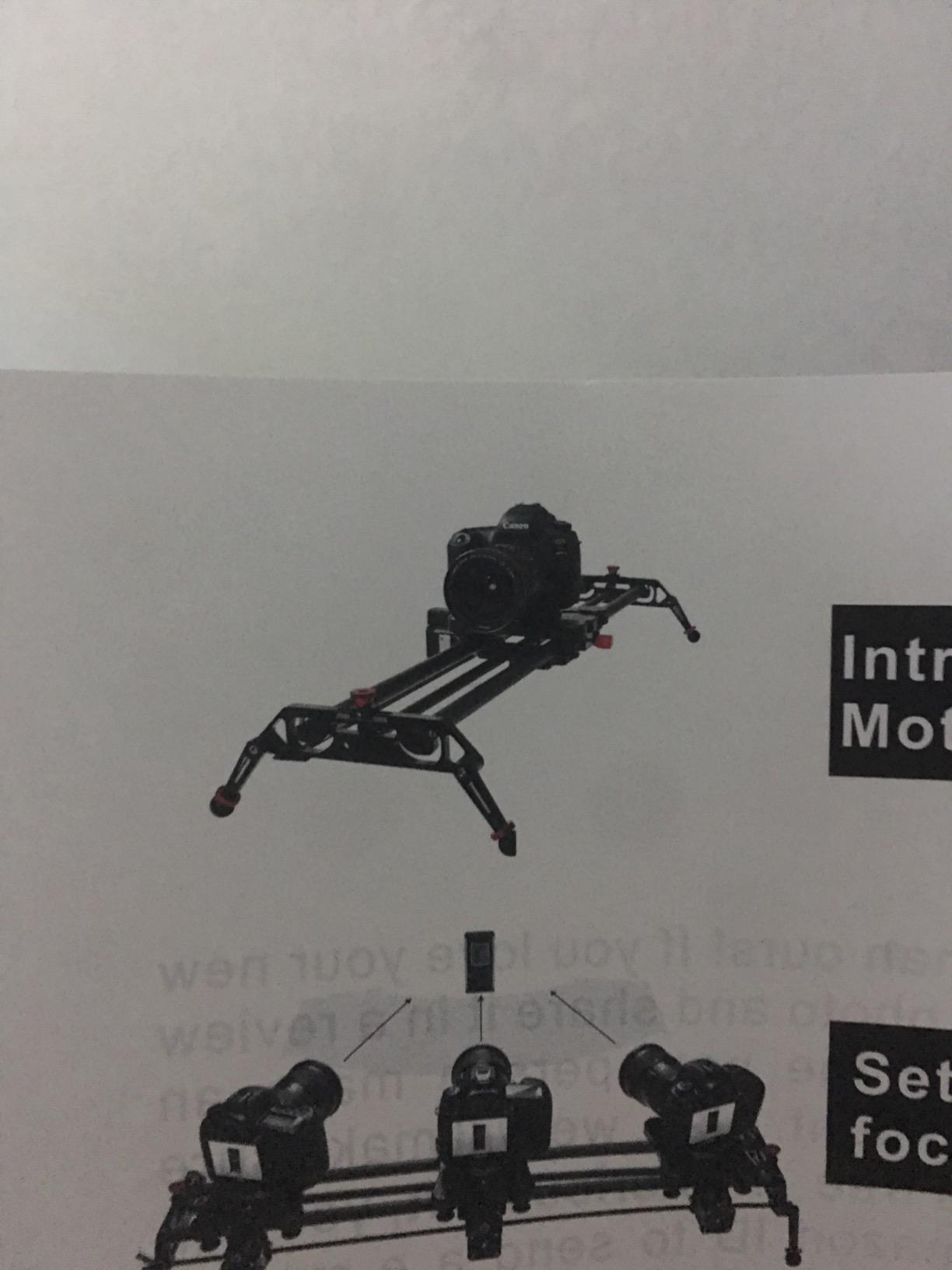 GVM 48 inch/120cm Motorized Camera Slider, APP Professional Carbon Fiber Dolly Rail Camera Slider customer photo 2