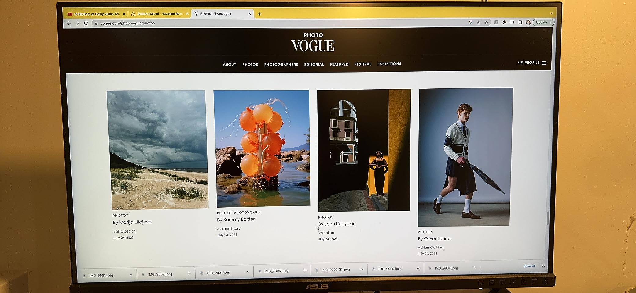 ASUS ProArt Display 32-inch 4K HDR Monitor (PA329CV) - UHD (3840 x 2160), IPS, 100% sRGB/Rec.709, Calman Verified, USB-C Power Delivery, USB 3.1 Hub, C-clamp customer photo 1