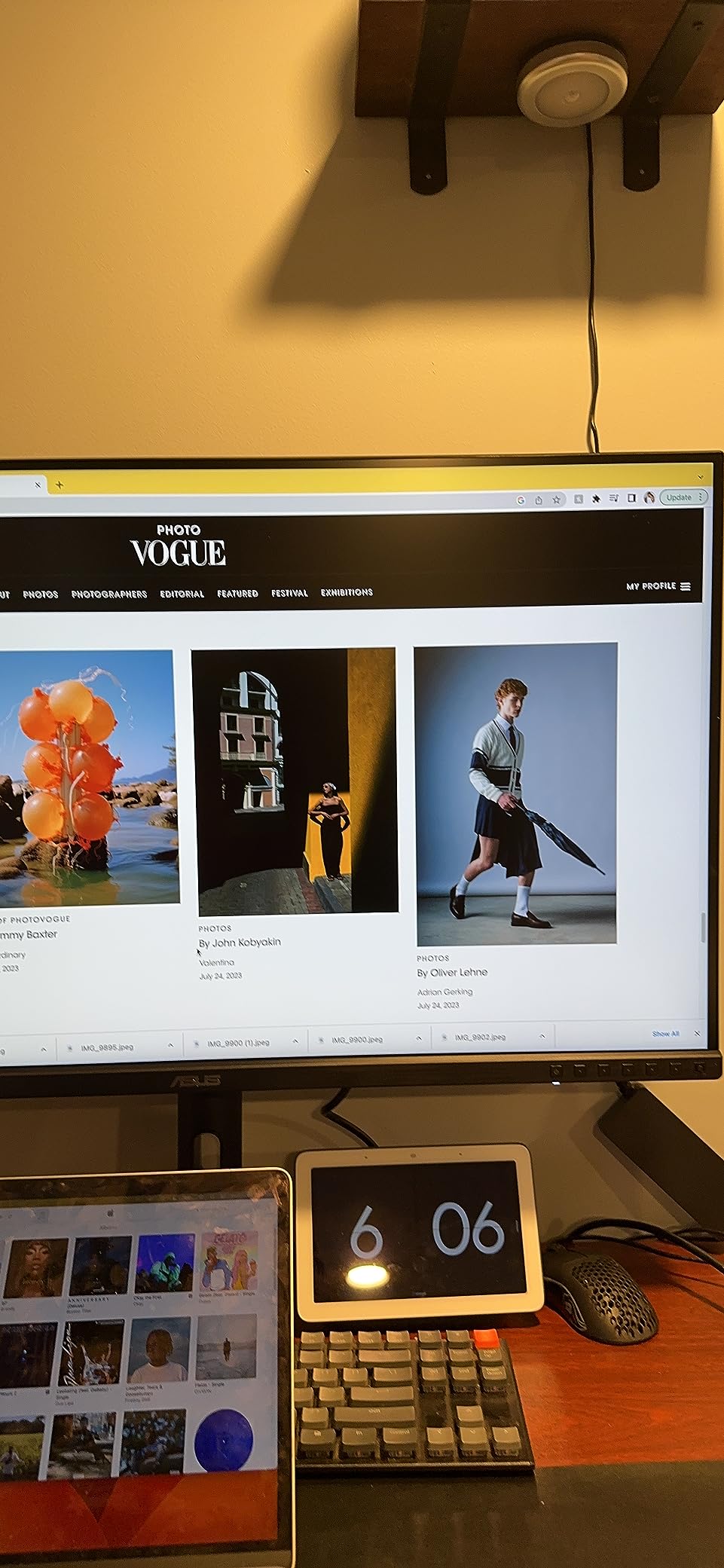 ASUS ProArt Display 32-inch 4K HDR Monitor (PA329CV) - UHD (3840 x 2160), IPS, 100% sRGB/Rec.709, Calman Verified, USB-C Power Delivery, USB 3.1 Hub, C-clamp customer photo 2