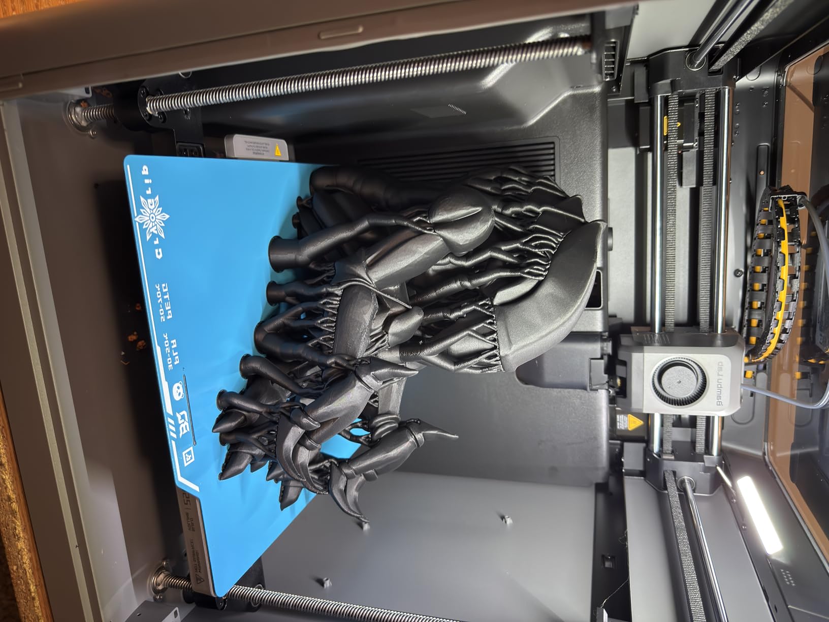 Polymaker Carbon Fiber PLA Filament 1.75mm, Carbon Fiber Reinforced 3D Printer PLA Filament 1kg - PolyLite 1.75mm Carbon Fiber 3D Printing PLA Filament Strong & Easy to Print & Matte PLA-CF customer photo 2