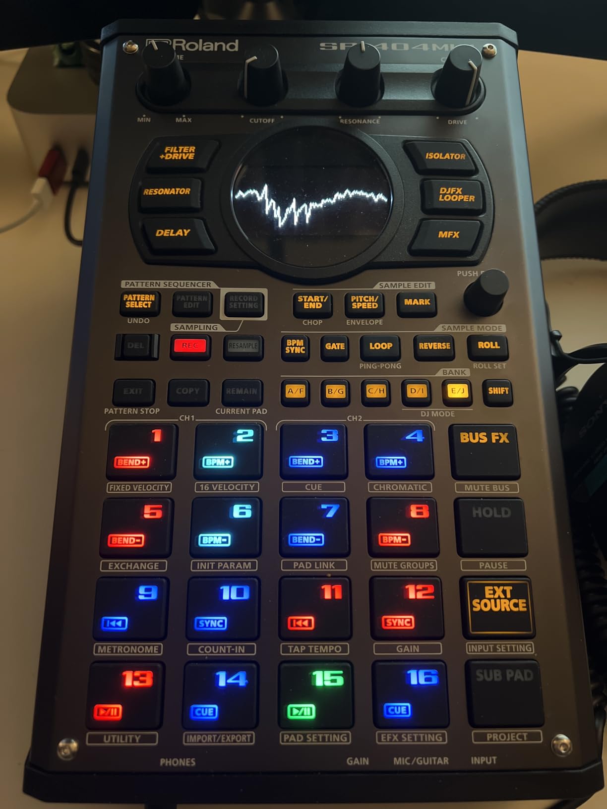 Roland SP-404MKII Creative Sampler and Effector | The Legendary SP-404 Beat Maker with Some Serious Upgrades | Fast Workflow | 16GB Internal Storage | 32-Voice Polyphony | 160 Samples Per Project customer photo 2