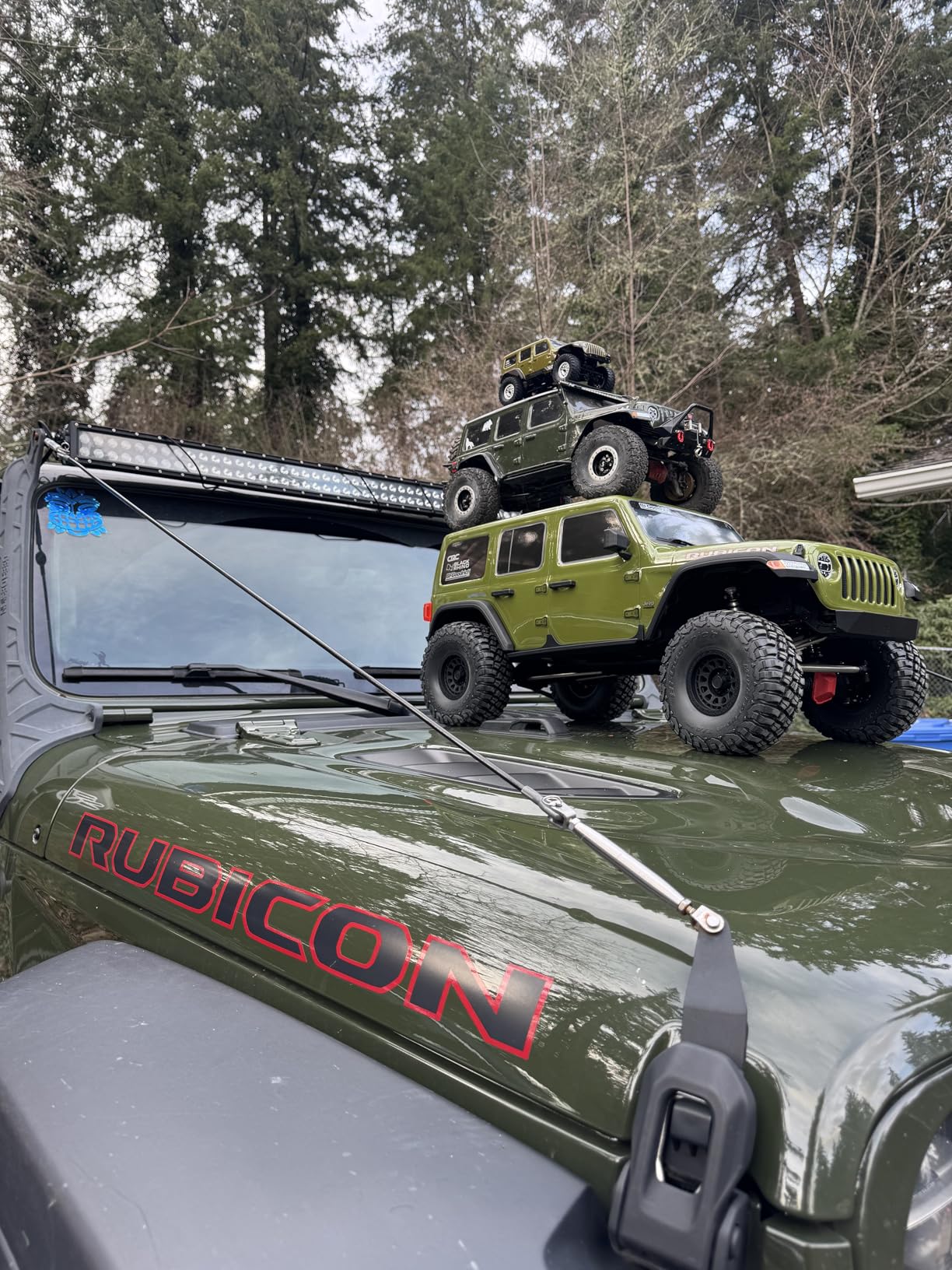 Axial RC Truck 1/6 SCX6 Jeep JLU Wrangler 4WD Rock Crawler RTR (Batteries and Charger Not Included): Green customer photo 1