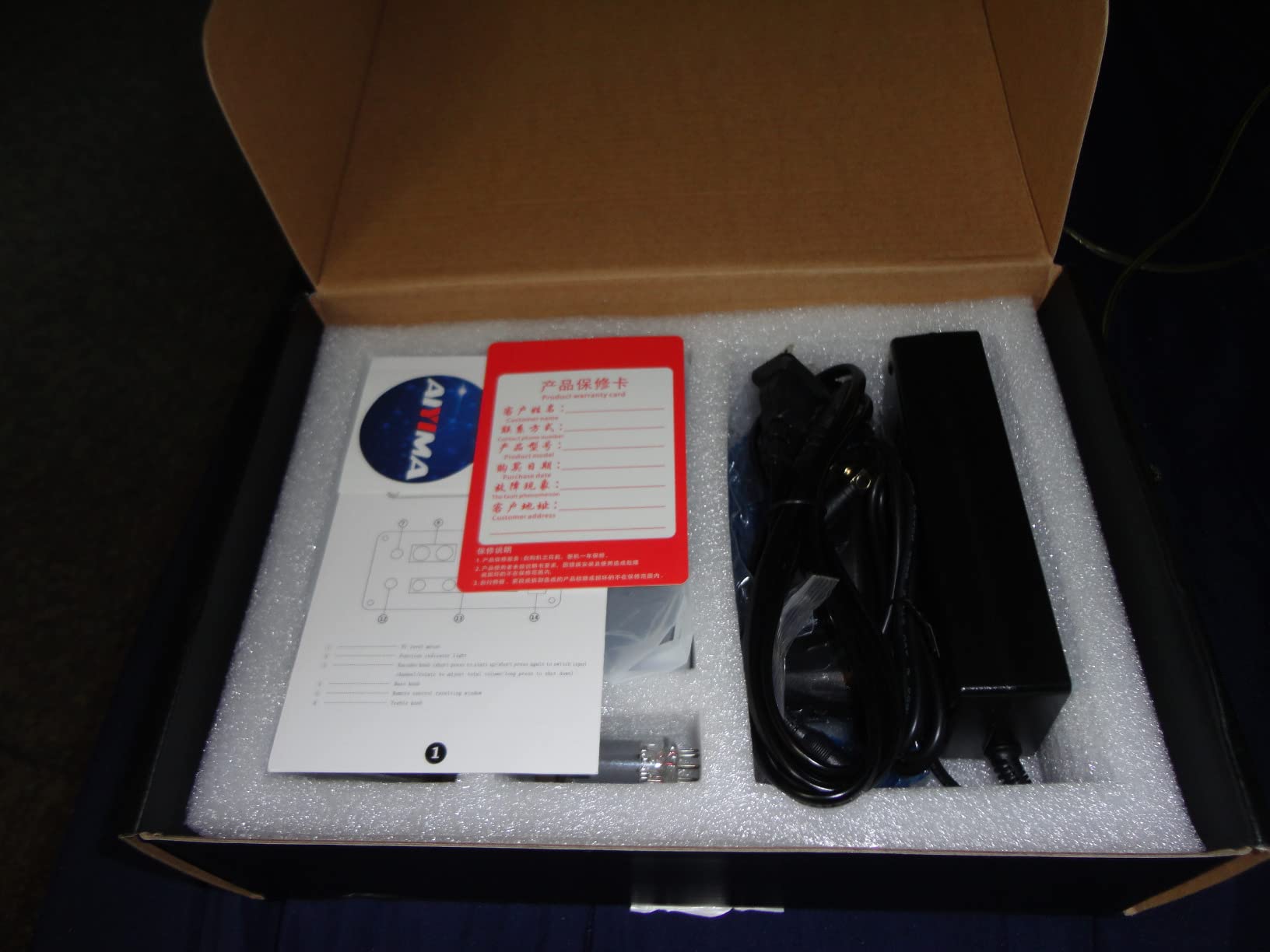 AIYIMA T9 200W Bluetooth Amplifier HiFi Digital Class D Power Amp 2.0/2.1 Channel Vacuum Tube DAC Amp with VU Meter customer photo 1