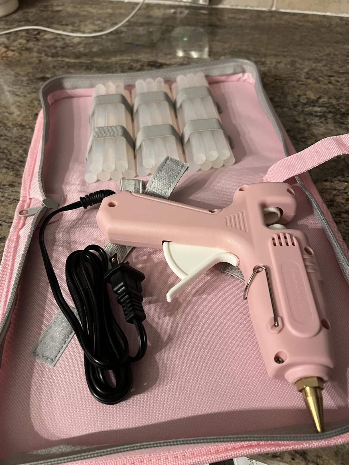ROMECH Full Size Hot Glue Gun with 60/100W Dual Power and 21 Hot Glue Sticks (7/16