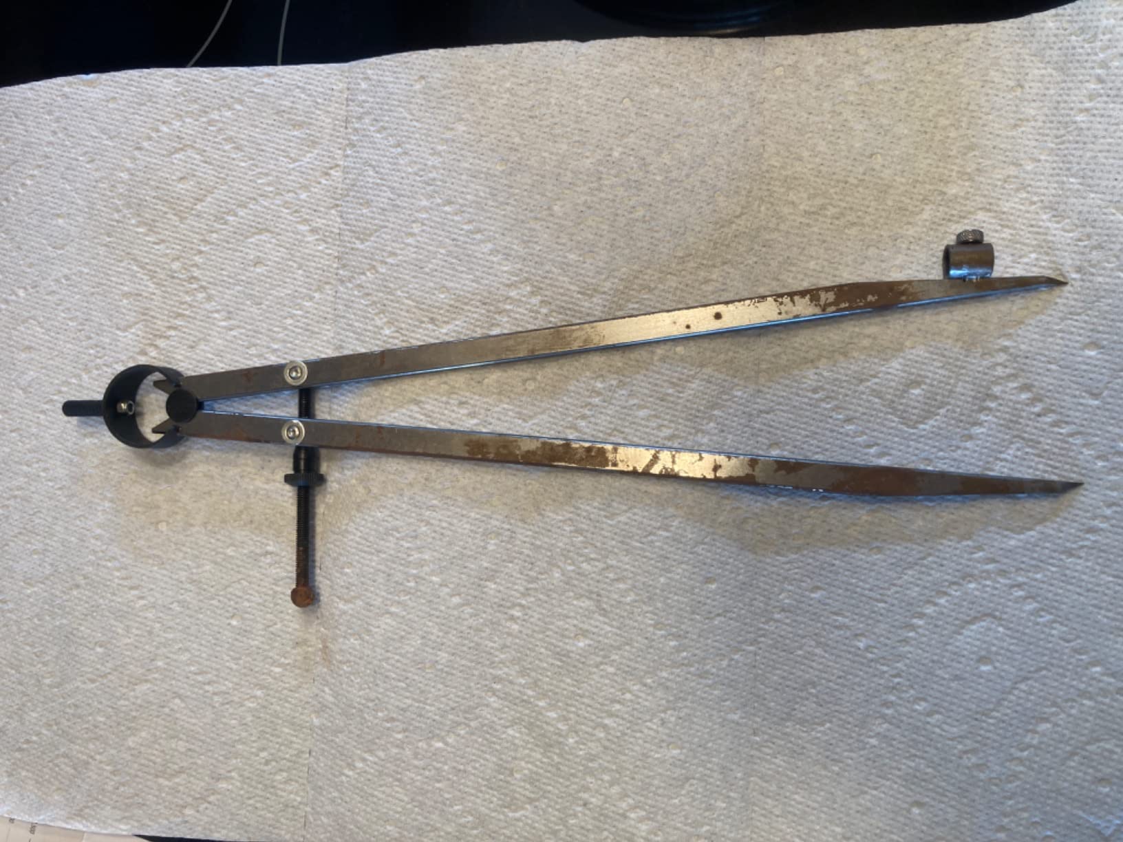 Pencil Compass 12 inch, Precision Woodworking Compass with Wing Divider and Pencil Holder, Metal Compass for Geometry Drafting customer photo 2