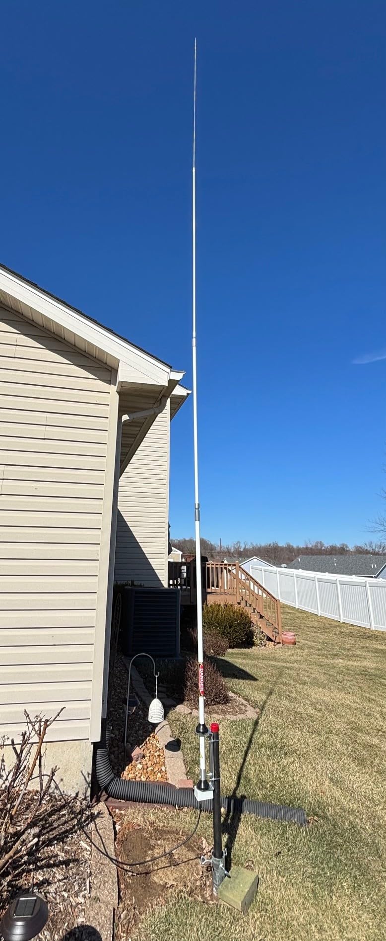 Sigma SE HF-360 FIBRE GLASS VERTICAL RADIAL FREE ANTENNA 80 TO 6 METRES customer photo 1