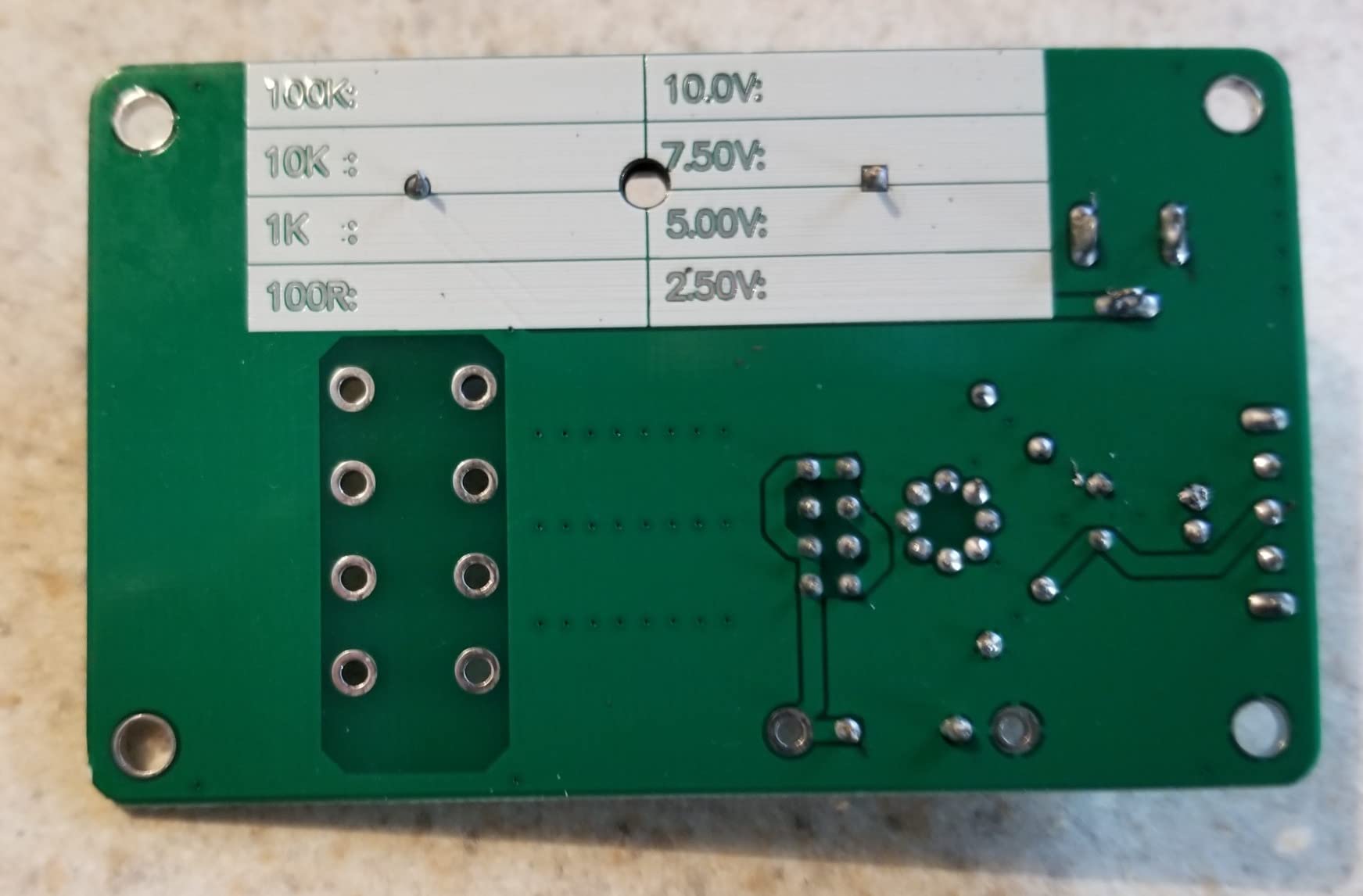 Voltage Reference Module Multimeter Calibration AD584 4 Channel DC 12V-24V 2.5V/5.0V/7.5V/10.0V Walfront customer photo 2