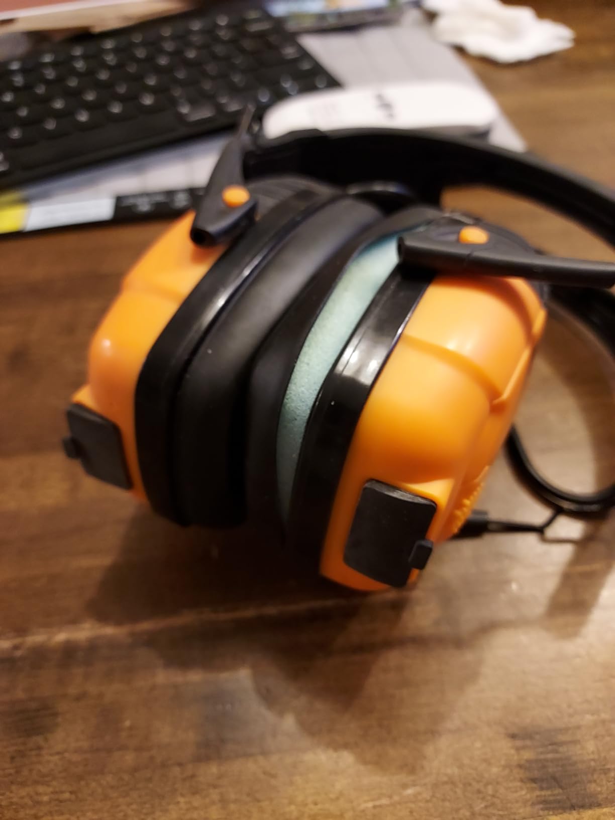 ISOtunes LINK Bluetooth Earmuff - Ear Protection Headphones for Work, Mowing, & Construction, 25 NRR OSHA Approved Headphones customer photo 2