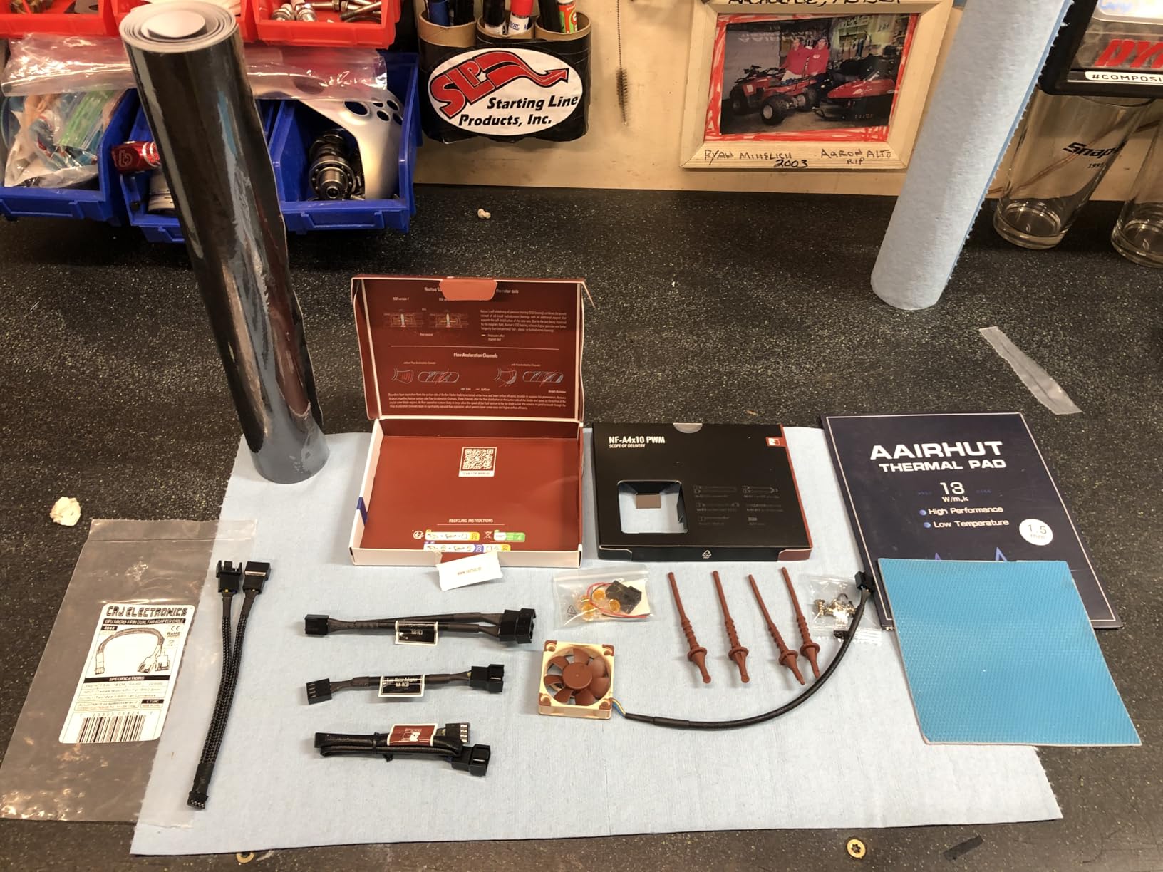 Aairhut Thermal Pad 13W/mK, 85 x 45 x 1mm Silicone Cooling Pad Non Conductive Heat Resistance for PC Laptop PS4/PS5/CPU/GPU customer photo 1