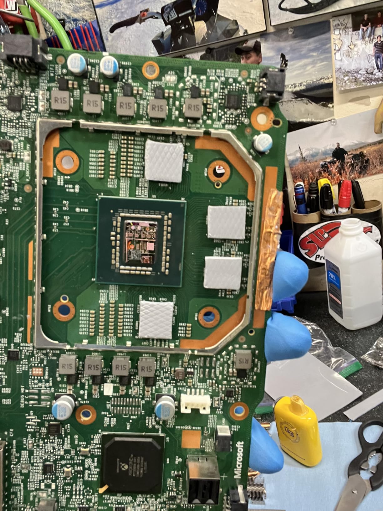 Aairhut Thermal Pad 13W/mK, 85 x 45 x 1mm Silicone Cooling Pad Non Conductive Heat Resistance for PC Laptop PS4/PS5/CPU/GPU customer photo 2