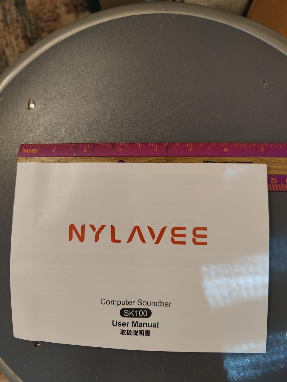 Nylavee Computer Speakers, Hi-Fi Stereo Computer Sound Bar with Bluetooth & 3.5mm Aux, USB/USB-C Powered for Desktop PC, Laptop & Monitor, Built-in Mic and Headphone Jack customer photo 1