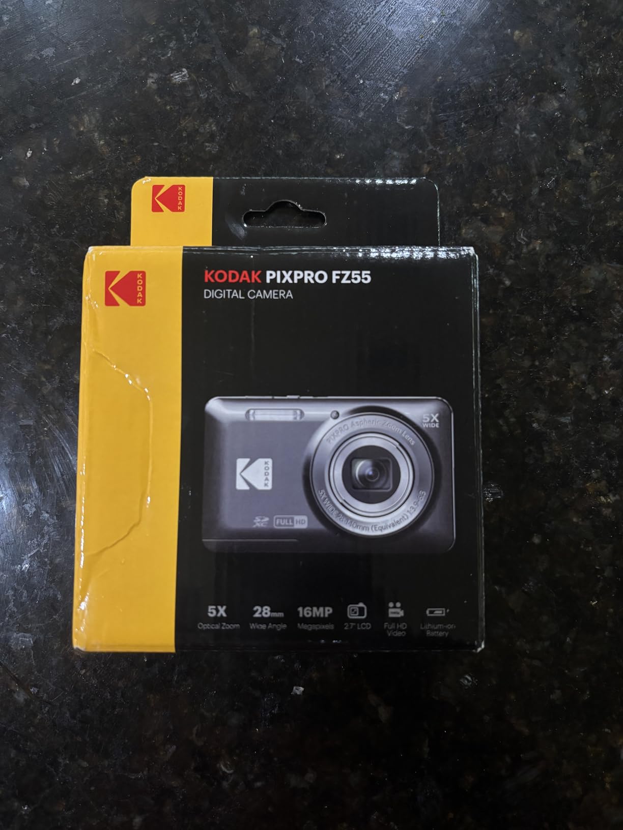 Kodak PIXPRO FZ55-BK 16MP CMOS Sensor Digital Camera 5X Optical Zoom 28mm Wide Angle 1080P Full HD Video 2.7 LCD Vlogging Camera (Black) customer photo 2