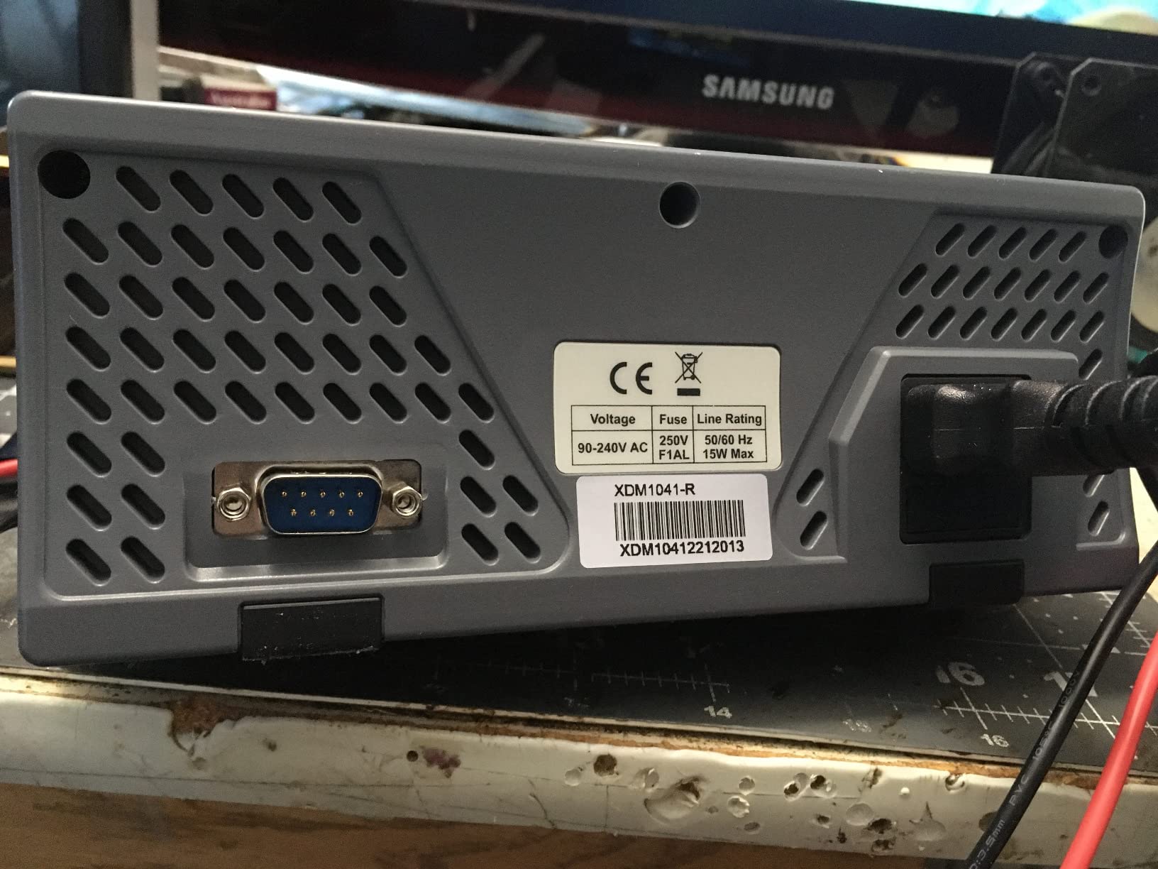 OWON XDM1241 Portable Digital Multimeter, 3.5in Desktop Digital Multimeters, 55000 Counts LCD True RMS Temperature Tester Meter for Instruments and Laboratories, Factories customer photo 1