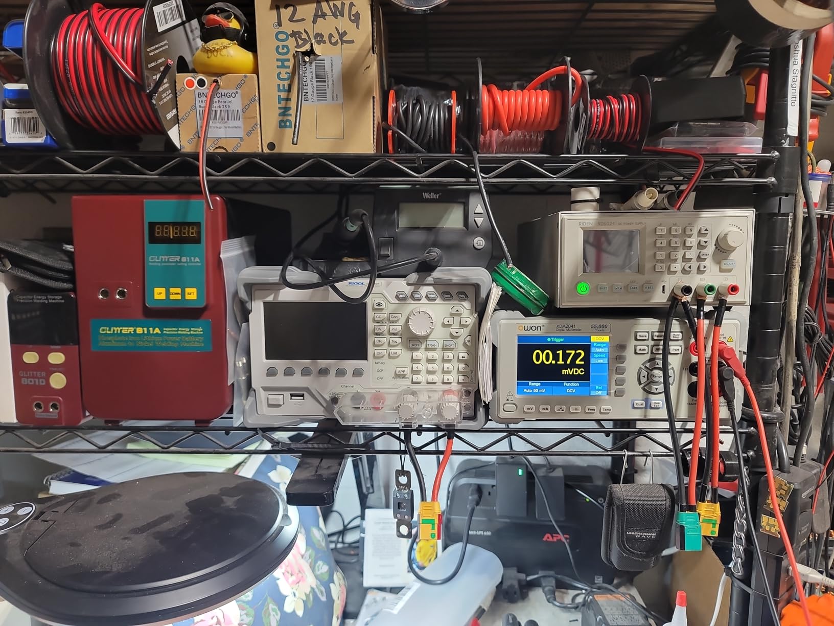 OWON XDM1241 Portable Digital Multimeter, 3.5in Desktop Digital Multimeters, 55000 Counts LCD True RMS Temperature Tester Meter for Instruments and Laboratories, Factories customer photo 2