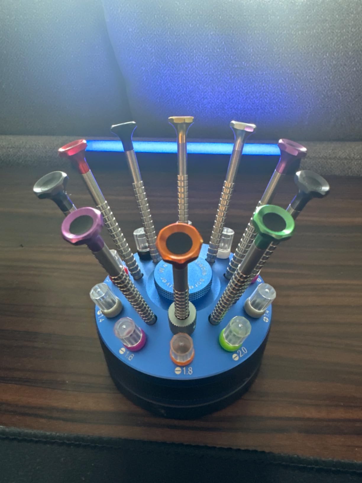 10 pcs Precision Slotted And Phillips Watch Screwdriver Set Different Sizes With 20 Extra Replace Blades Watchmaker Screwdriver Set for Watch,Jewelry,Eyeglass customer photo 2