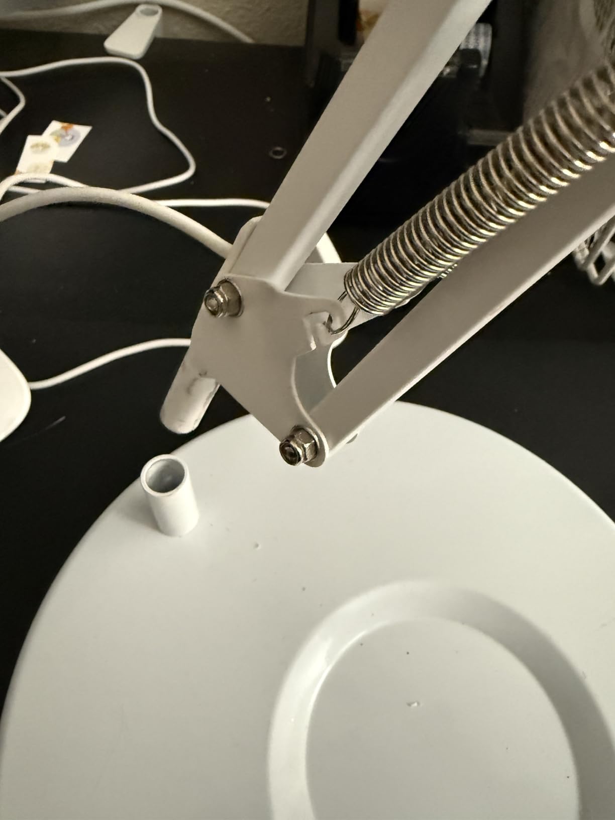 HITTI 10X Magnifying Glass with Light, 1,800 Lumens Stepless Dimmable, 3 Color Modes, 4.2