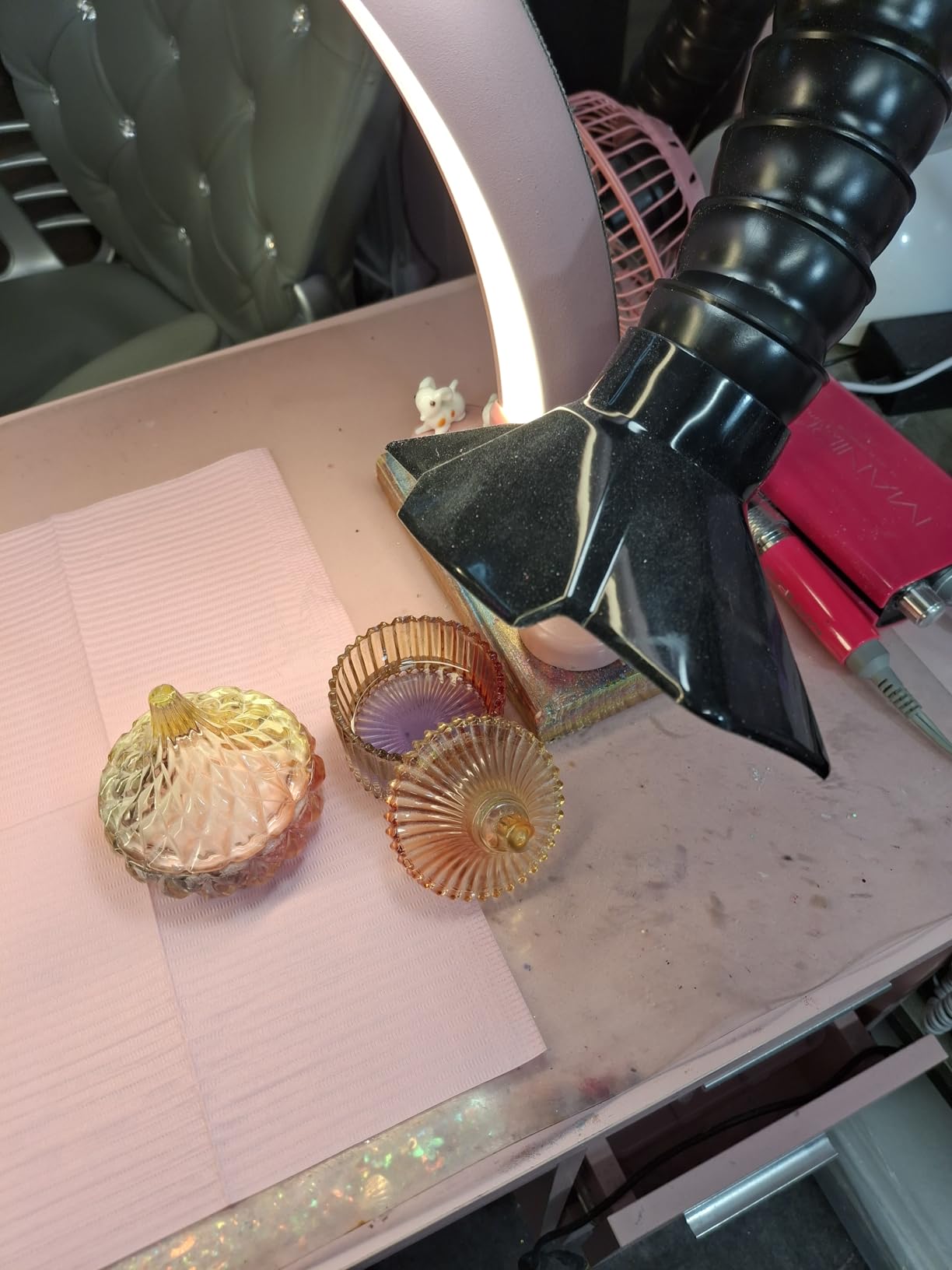 FumeClear Solder Fume Extractor - Powerful 100W Suction 200m³/h, Low-Noise, 3-Stage Filtration System with 12PCS Filters for Laser Welding Smoke Absorption and Desktop Soldering customer photo 2