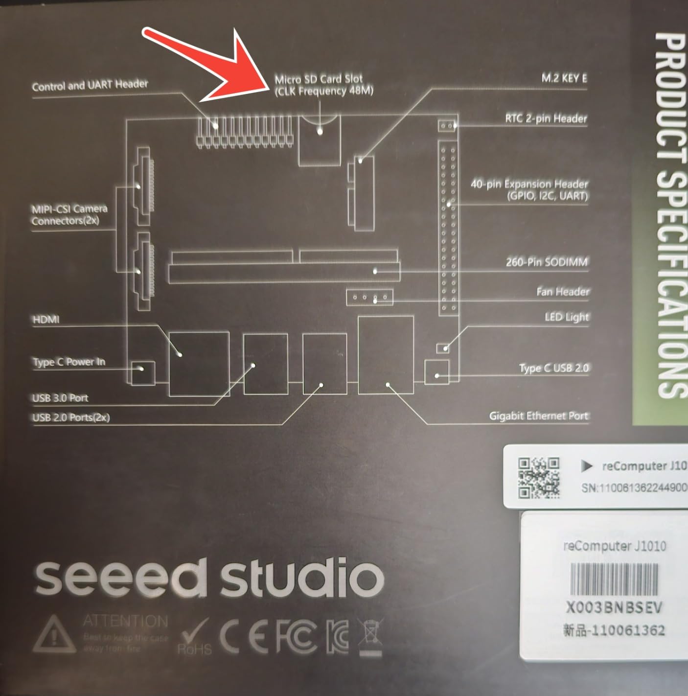 Seeed studio NVIDIA Jetson Nano Edge AI Device - reComputer J1010 Kit customer photo 2