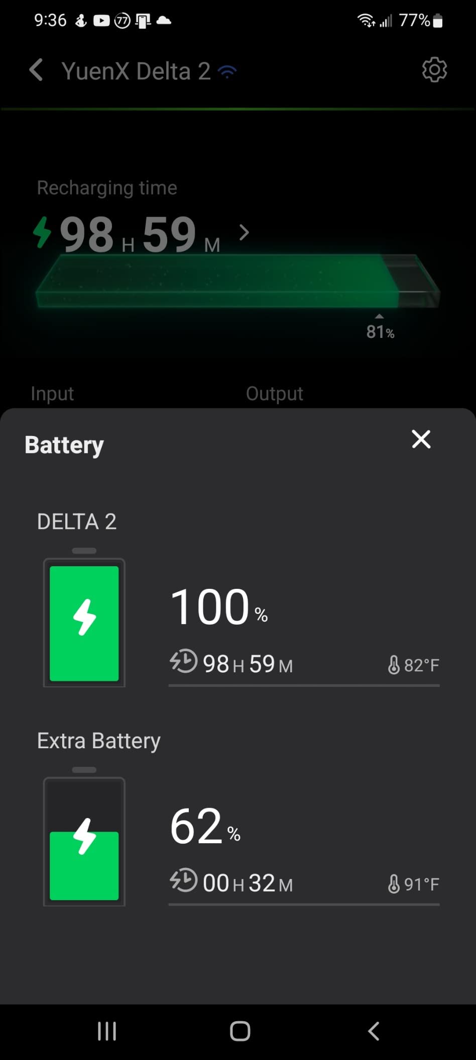EF ECOFLOW Portable Power Station DELTA 2, 1024Wh LiFePO4 Battery, 1800W AC/100W USB-C Output customer photo 1