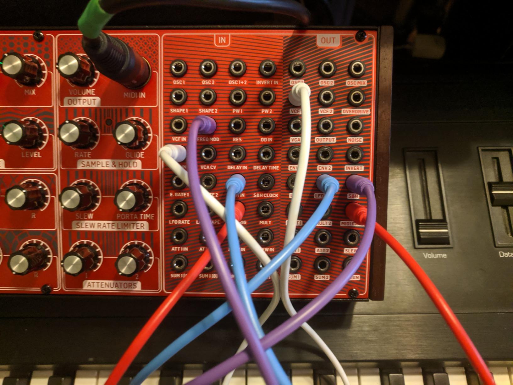 Mono Modular Patch Cables TS 3.5mm 1/8 inch Eurorack Synthesizer [13-Pack | 15 cm - 5.91