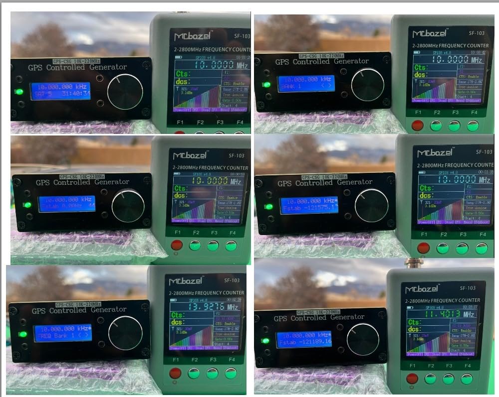 Variable Frequency Oscillator 10K-220MHz VFO with GPS Taming Clock for Precision Timing Frequency Reference customer photo 1