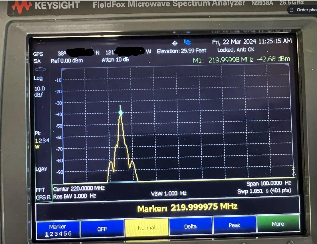 Variable Frequency Oscillator 10K-220MHz VFO with GPS Taming Clock for Precision Timing Frequency Reference customer photo 2
