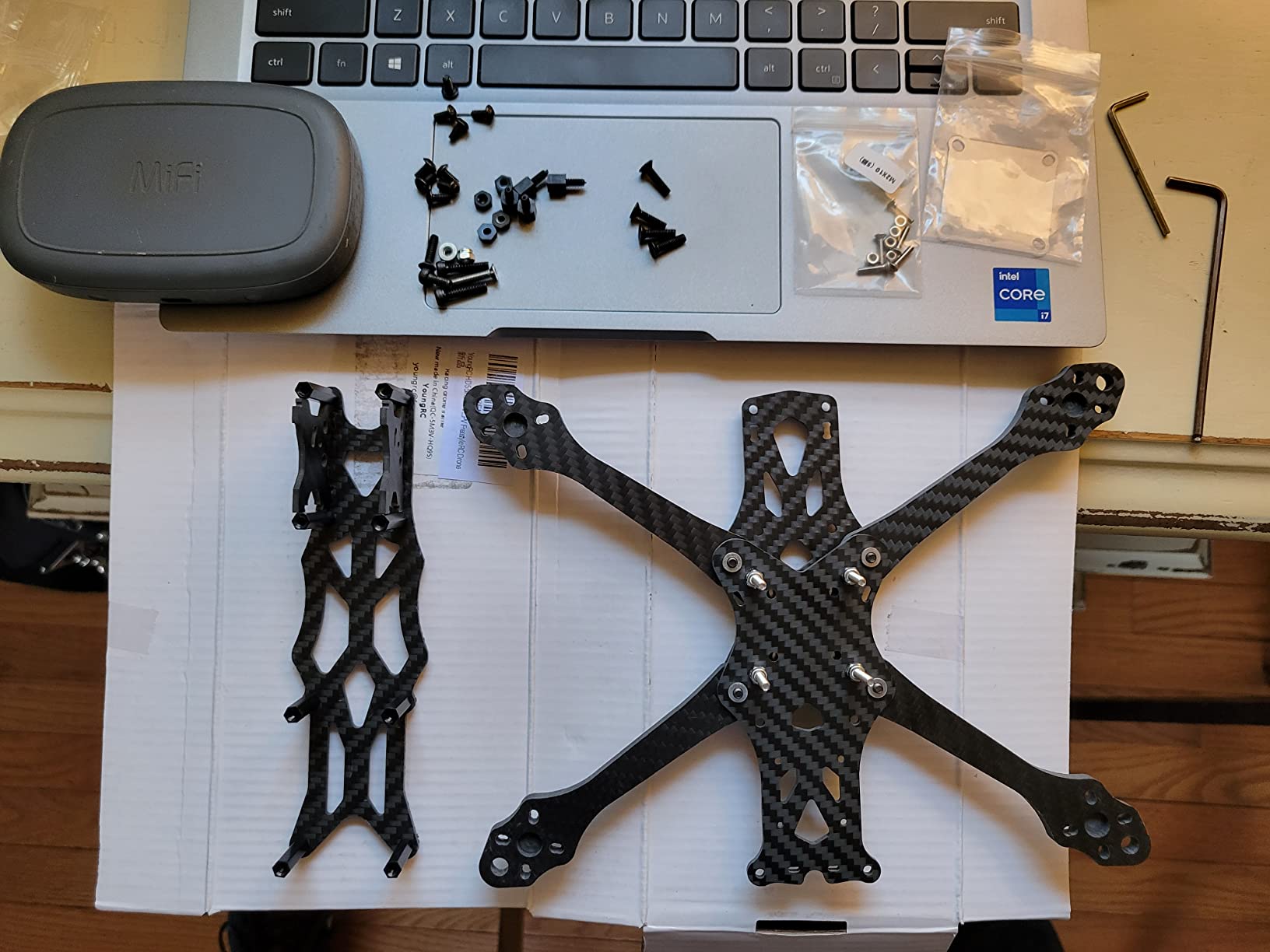 YoungRC HD5 5inch FPV Racing Drone Frame 225mm Carbon Fiber Quadcopter Frame Kit for HD FPV Freestyle RC Drone customer photo 1