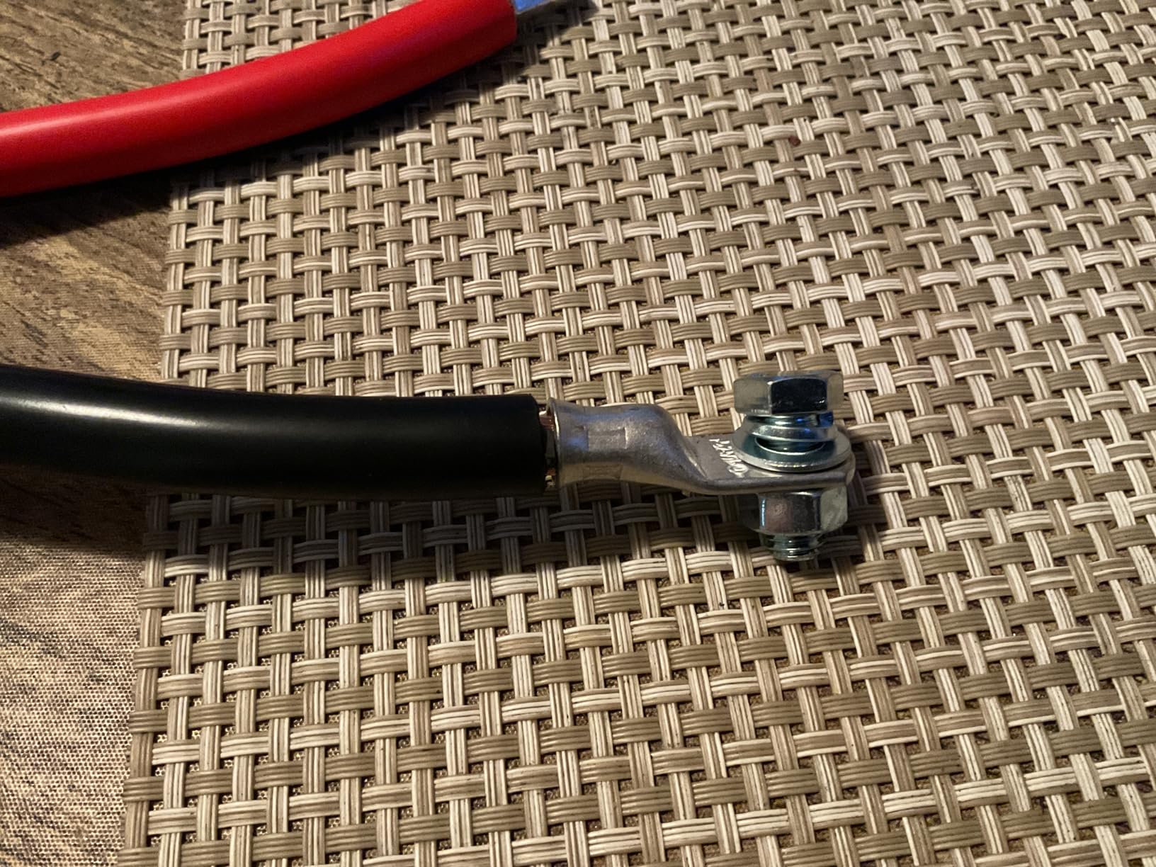 Sanuke Battery Cable Lug Crimping Tool Kit with Cable Cutter 60pcs Ring Terminals 60pcs Heat Shrink Tubing and A Bag, Wire Crimper for AWG 10-1/0 Electrical Lug customer photo 1