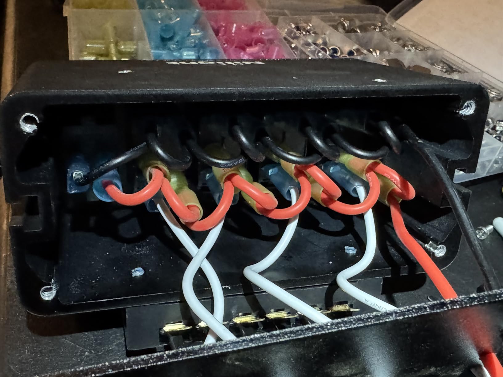 haisstronica 6PCS Crimping Tool Set - Ratchet Wire Crimping Tool for Heat Shrink,Insulated Nylon,Non-Insulated,Ferrule Wire End,Open Barrel Terminals,Solar Connectors customer photo 1