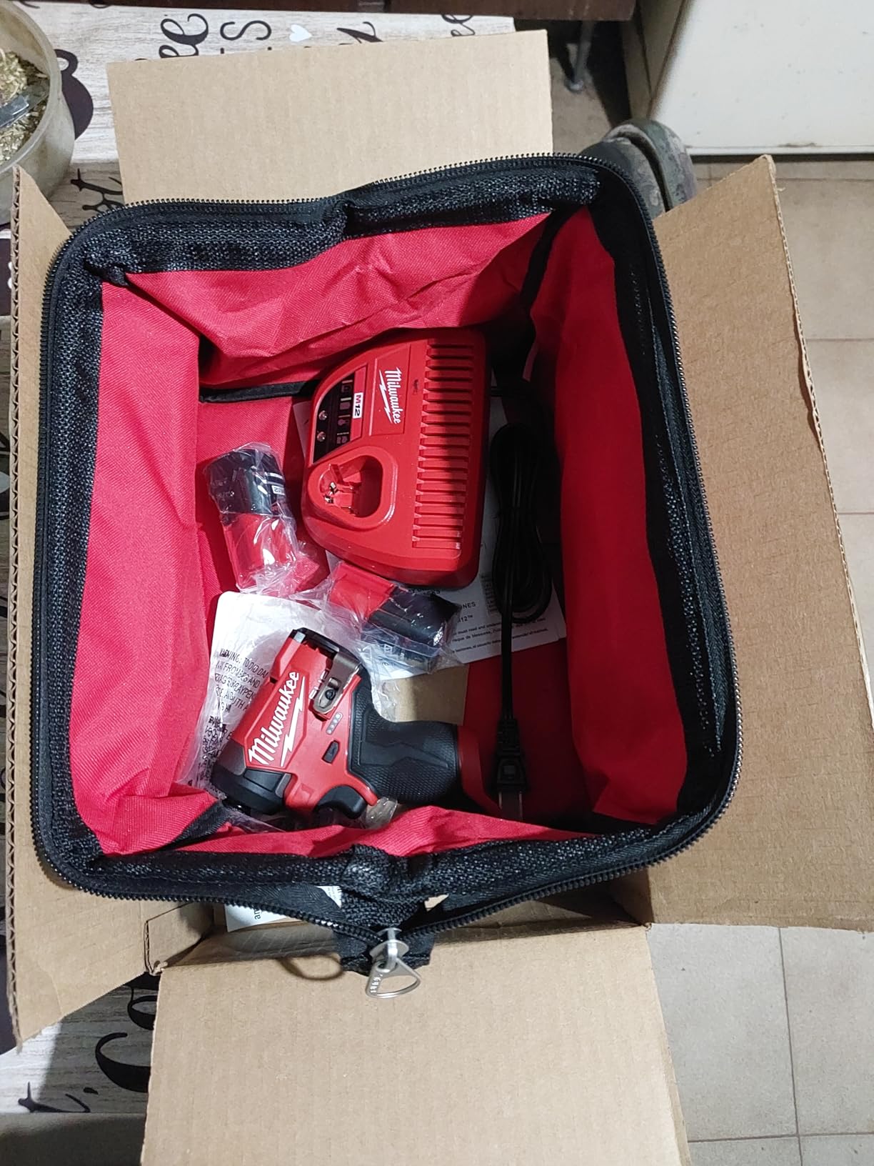 Milwaukee Electric - M12 Fuel. 1/4 HEX Impact Driver KIT customer photo 2