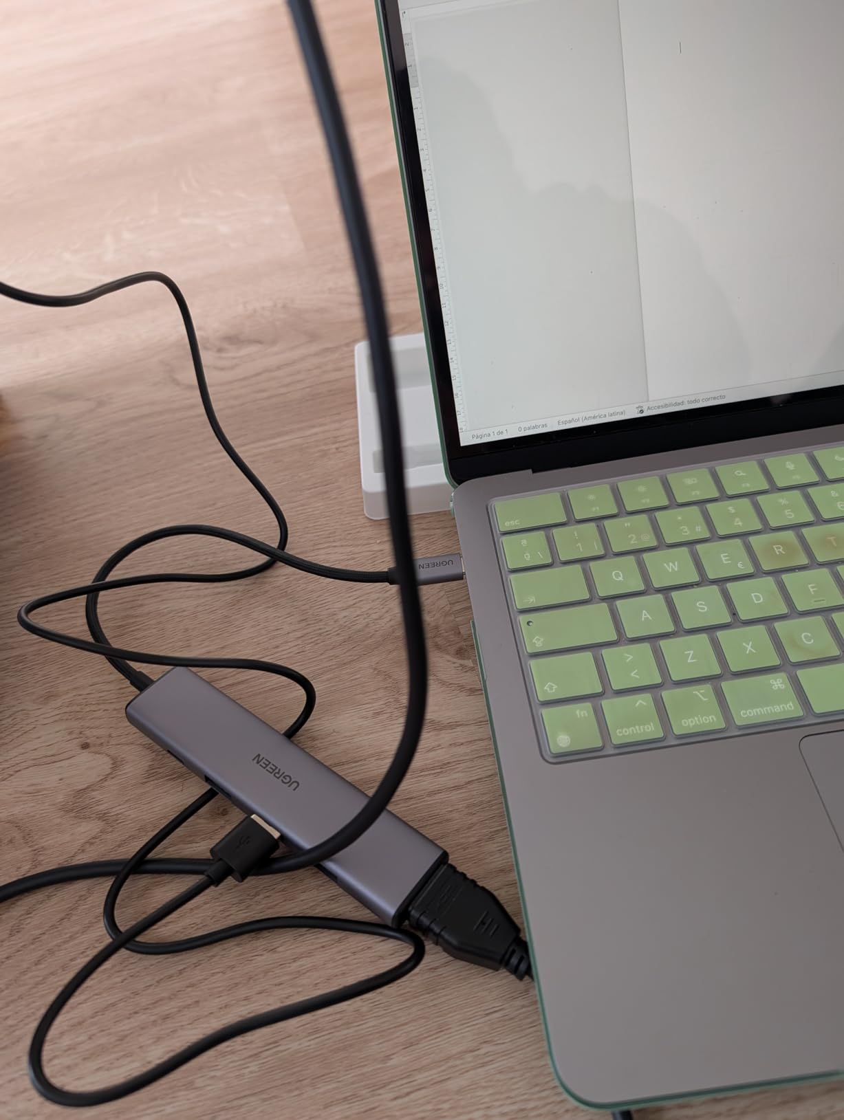 UGREEN USB C Hub 5 in 1 Multiport Adapter Revodok 105 4K HDMI, 100W Power Delivery, 3 USB-A Data Ports, USB C Dongle for MacBook Pro/Air, iPad Pro, iMac, iPhone 16 Pro/Pro Max, XPS, Thinkpad customer photo 2