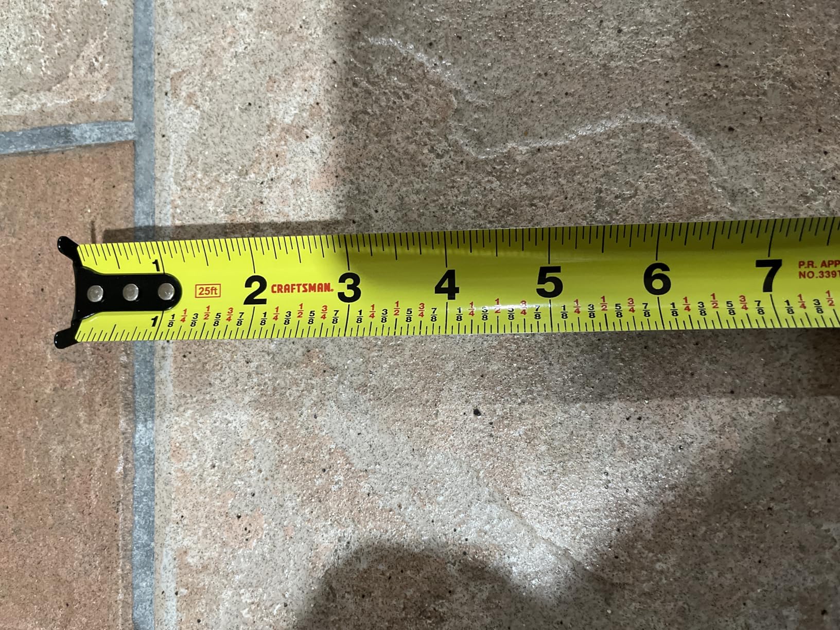 CRAFTSMAN 25-Ft Tape Measure with Fraction Marketing, Retractable, Manual-Locking Blade (CMHT37443S) customer photo 1