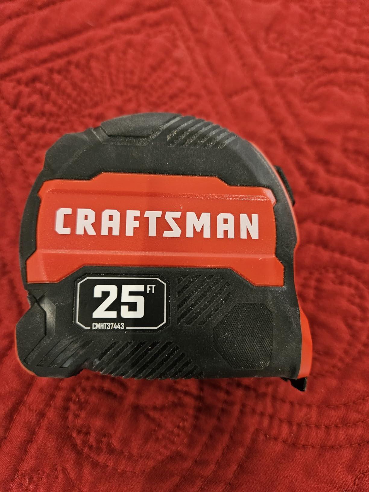 CRAFTSMAN 25-Ft Tape Measure with Fraction Marketing, Retractable, Manual-Locking Blade (CMHT37443S) customer photo 2