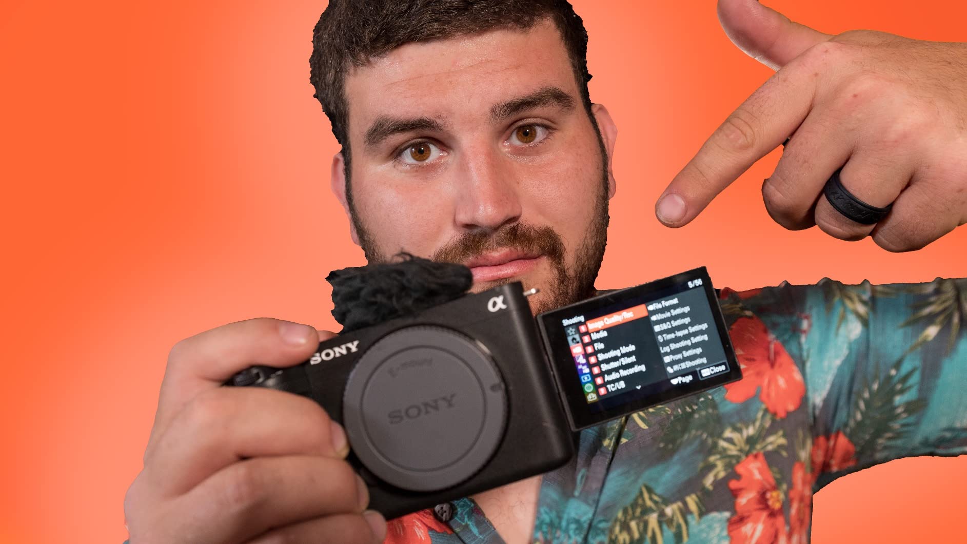 Sony Alpha ZV-E1 Full-Frame Interchangeable Lens Mirrorless Vlog Camera - White Body customer photo 1