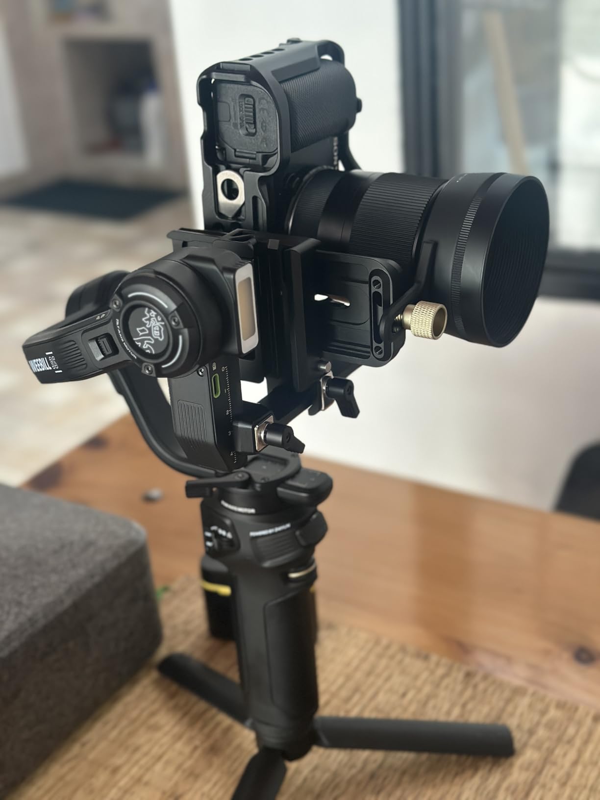 ZHIYUN Weebill 3S [Official] Gimbal Stabilizer for DSLR and Mirrorless Camera Canon/Nikon/Sony/Panasonic/Fujifilm, Fill Light, Native Vertical Shooting customer photo 1