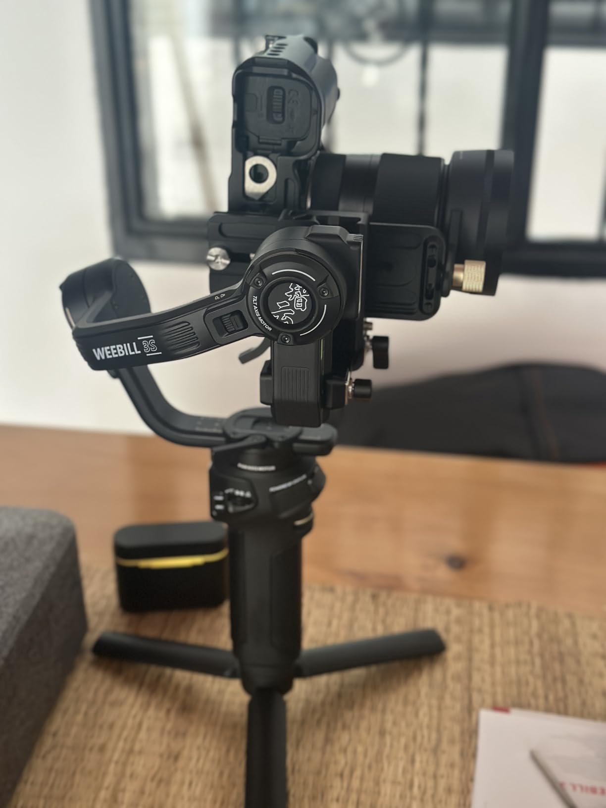 ZHIYUN Weebill 3S [Official] Gimbal Stabilizer for DSLR and Mirrorless Camera Canon/Nikon/Sony/Panasonic/Fujifilm, Fill Light, Native Vertical Shooting customer photo 2