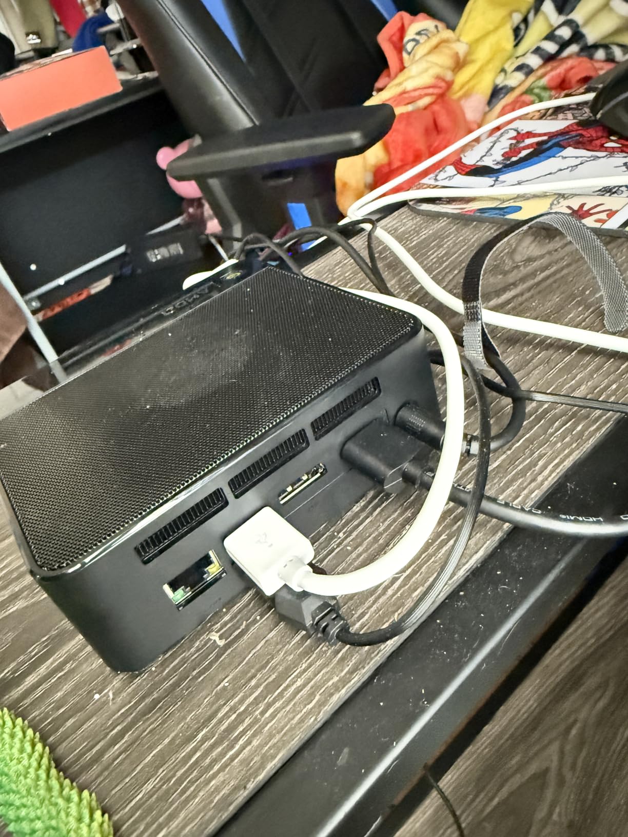 Beelink SER3 mini PC, AMD Ryzen 3200U (Up to 3.5GHz), 16GB DDR4 500GB PCle SSD, mini Computer Support 4K Dual-Screen Display/1000M LAN/WiFi5/BT5, Home/Office Mini Desktop Computer customer photo 2