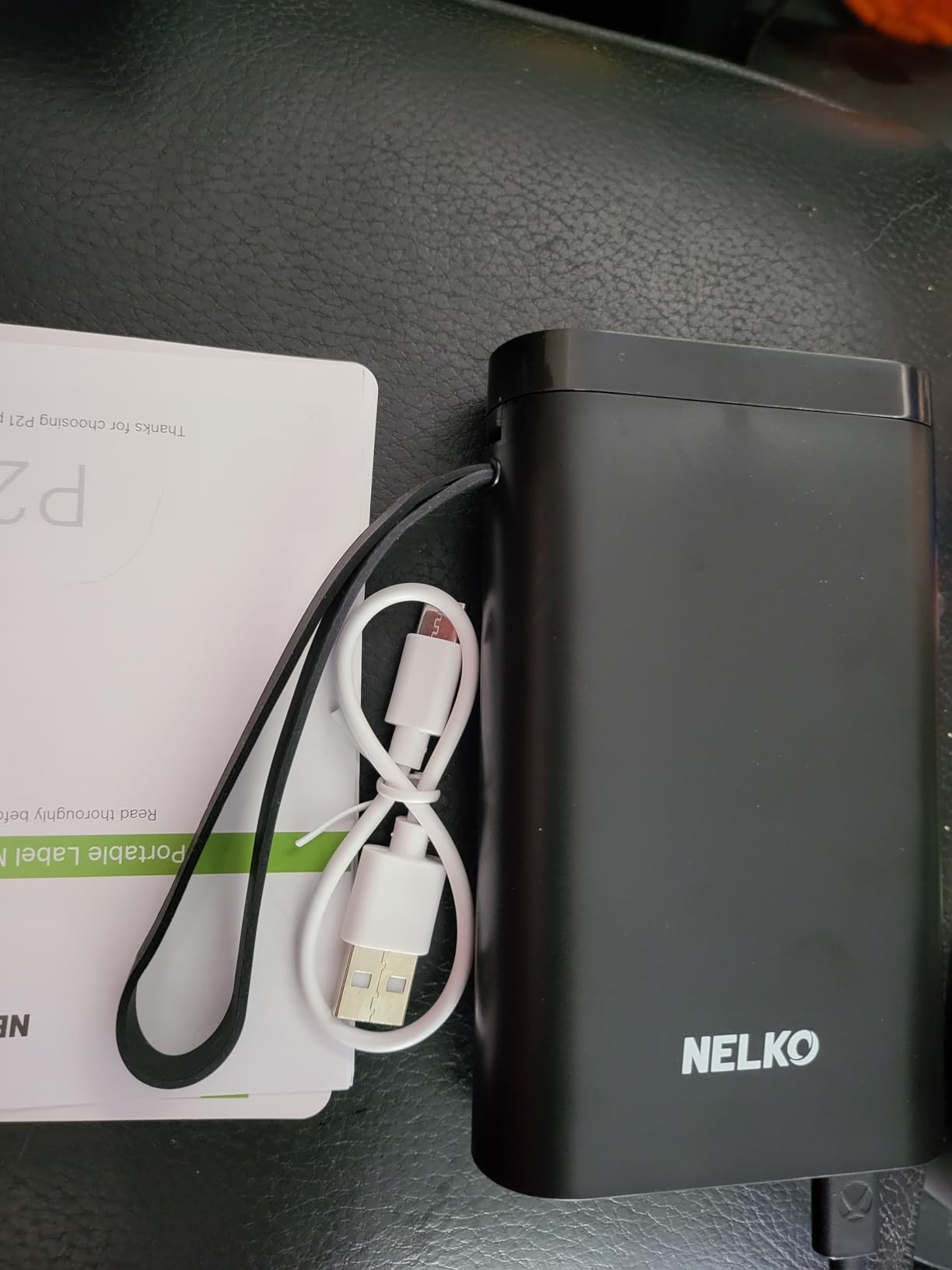 Nelko Label Maker Machine with Tape, P21 Bluetooth Label Printer, Wireless Mini Label Makers with Multiple Templates for School Office Home customer photo 2