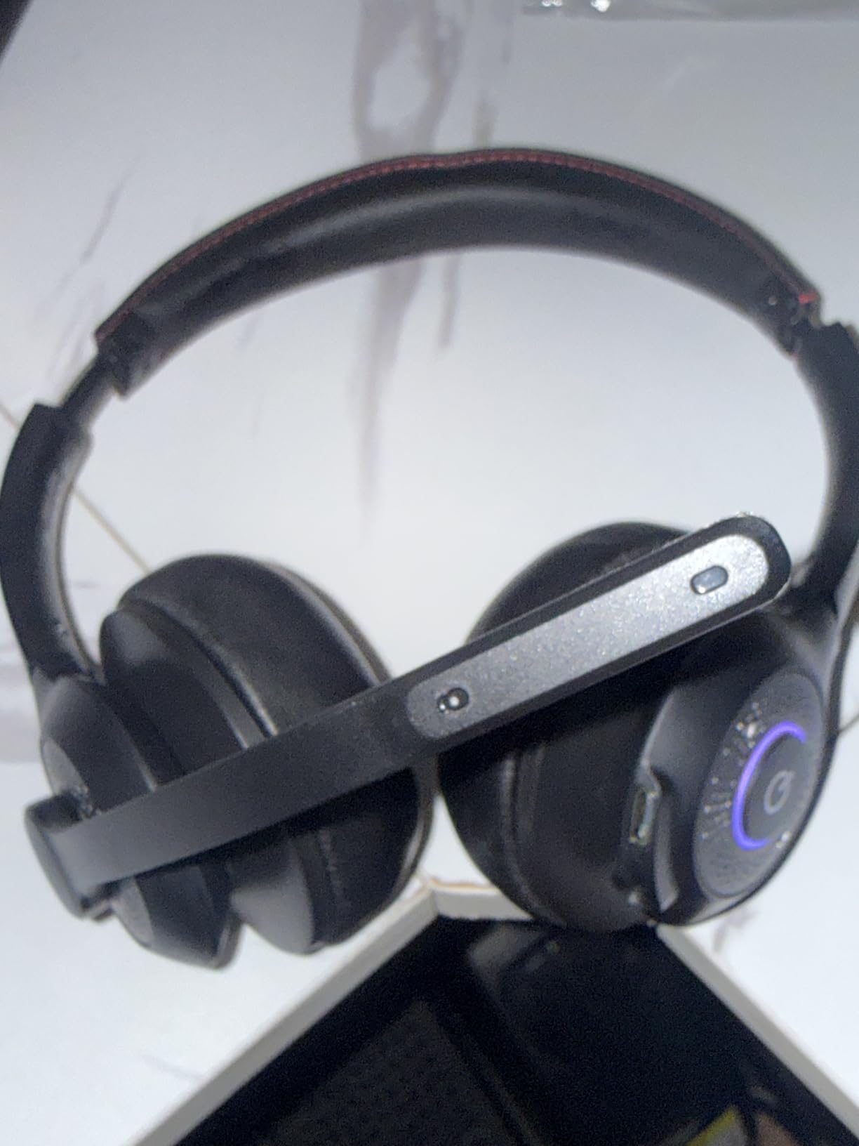 JIAMQISHI Wireless Headset with Mic for Work, Bluetooth V5.2 Headphones with Noise Cancelling Microphone, USB Dongle, Clear Calls & Mic Mute, for Laptop, PC, iPhone & Android Phones customer photo 1