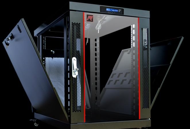 9U Wall Mount Server Rack Cabinet 24