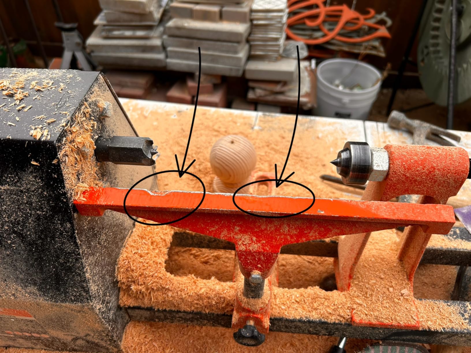 VEVOR Mini Lathe Machine, 2.76 in x 6.3 in, 24VDC 96W Mini Wood Lathe Tools Milling Machine Accessories, 7 Speeds 4220/5300/5650/6350/6660/7050/8450 RPM, for DIY Woodworking Wood Drill Rotary Tool customer photo 1