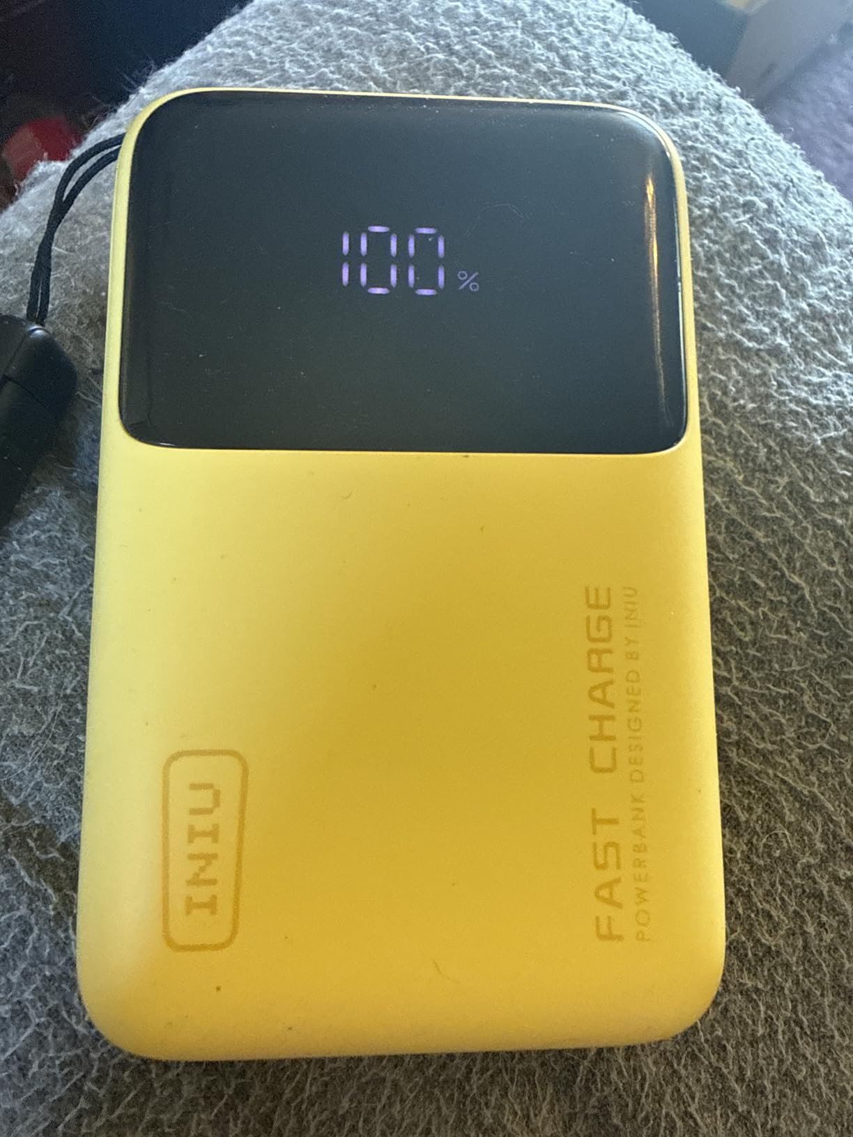INIU 20000mAh Laptop Power Bank, Compact 65W PD Dual Fast Charging Portable Charger, Flight-Safe Battery Pack with USB C Cable for Travel MacBook iPad Tablet Switch iPhone 17 16 Pro Samsung S25 customer photo 2
