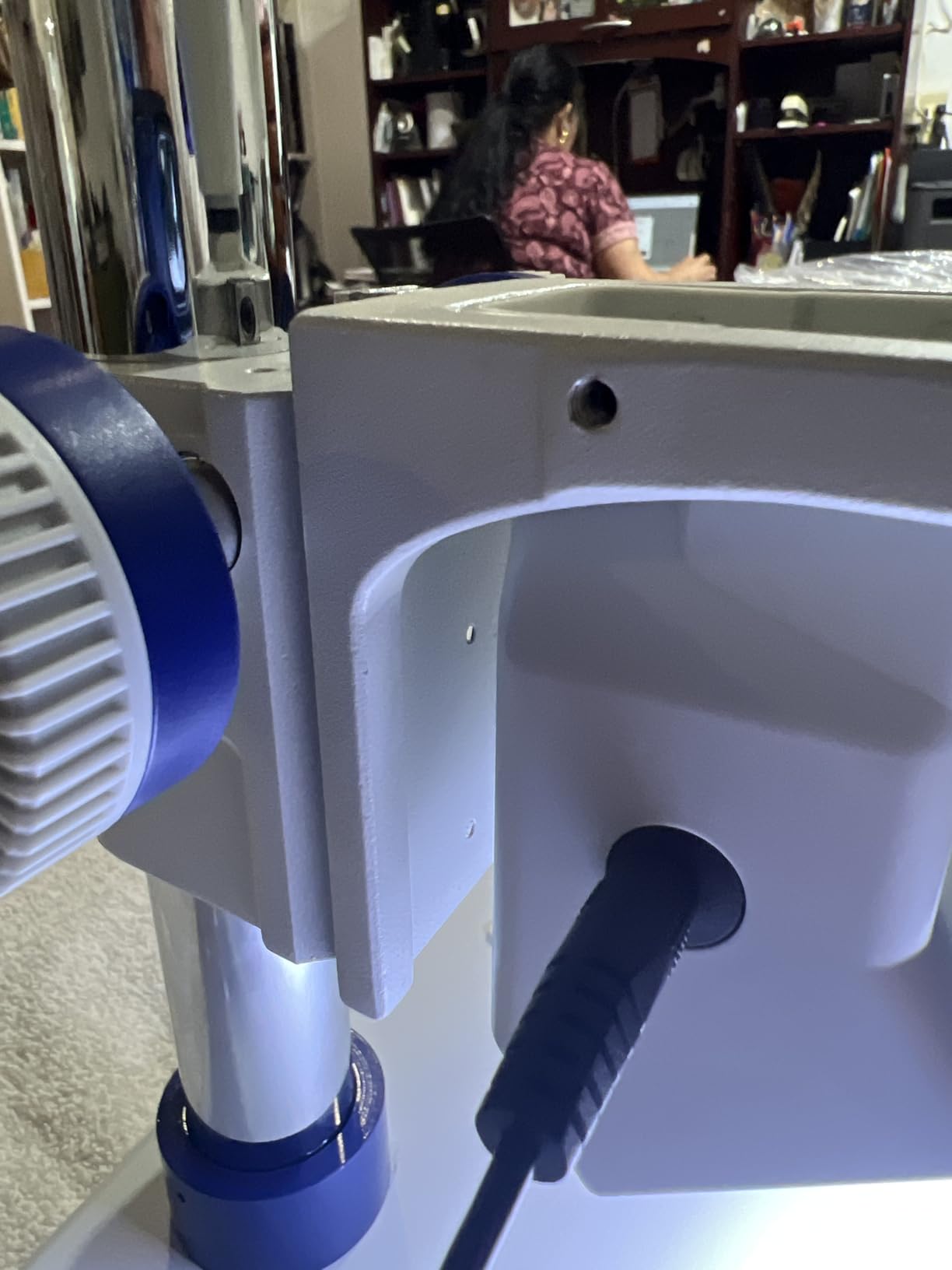 Kaisi TX-350E Professional Soldering Microscope, Trinocular Stereo Microscope, 7X-50X Magnification and WF10x23 Wide Field Eyepieces, Lab Stereo Zoom Microscopes for Electronics Repair customer photo 2