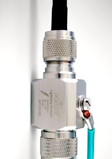 Proxicast Coaxial Lightning Arrester/Suppressor with PL-259 & SO-239 (M/F) Connectors - Pro-Grade Coax Cable Surge Protector for HF, VHF, UHF, CB, Ham, Two-Way Radio and Other Antennas customer photo 1