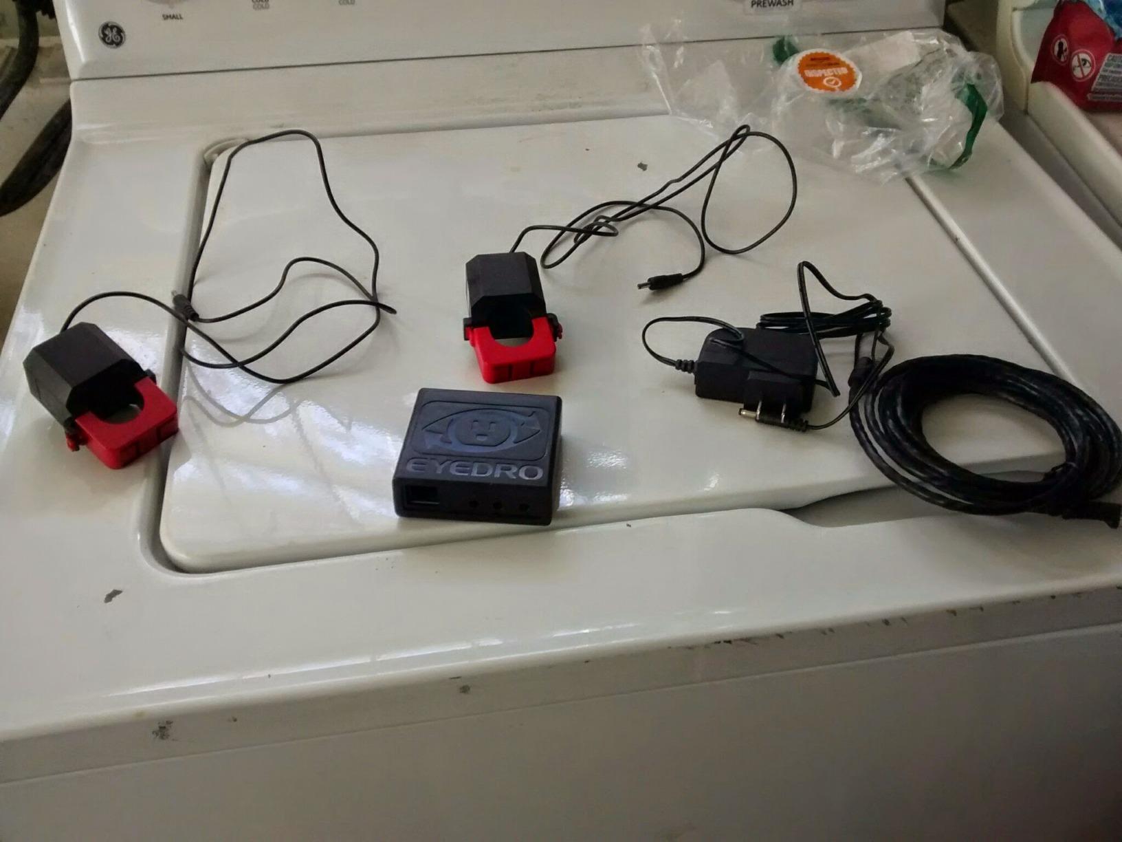 Eyedro Home Energy Monitor - Real-Time Electricity Usage Monitor with Solar Net Metering-Whole House Power Consumption Monitor-WiFi/Ethernet Smart Energy Meter with Reports & History, 2 Sensors customer photo 1