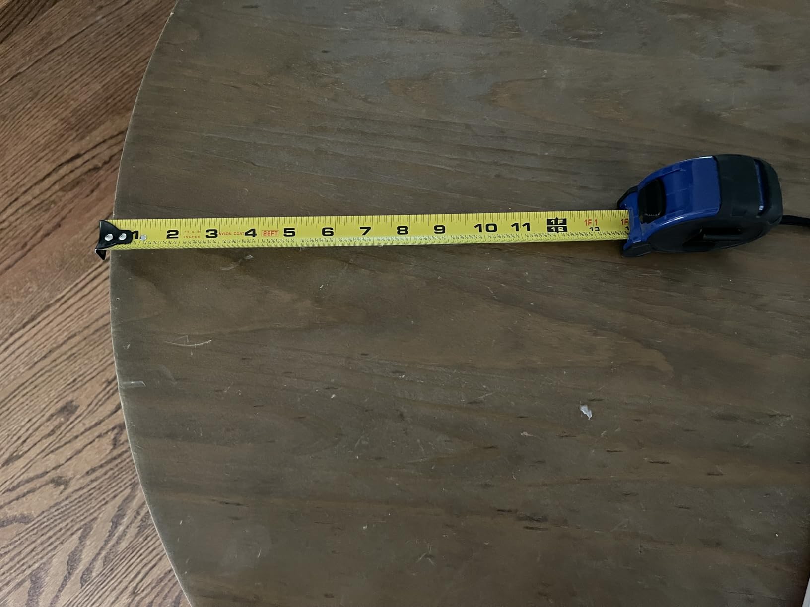 WORKPRO 25FT Pink Tape Measure, 1/8 Fractions Easy Read Measuring Tape, Retractable Nylon Coating Measurement Accuracy 1/32, Magnetic Hook, Belt Clip, Rubber Protective Casing - Pink Ribbon customer photo 2