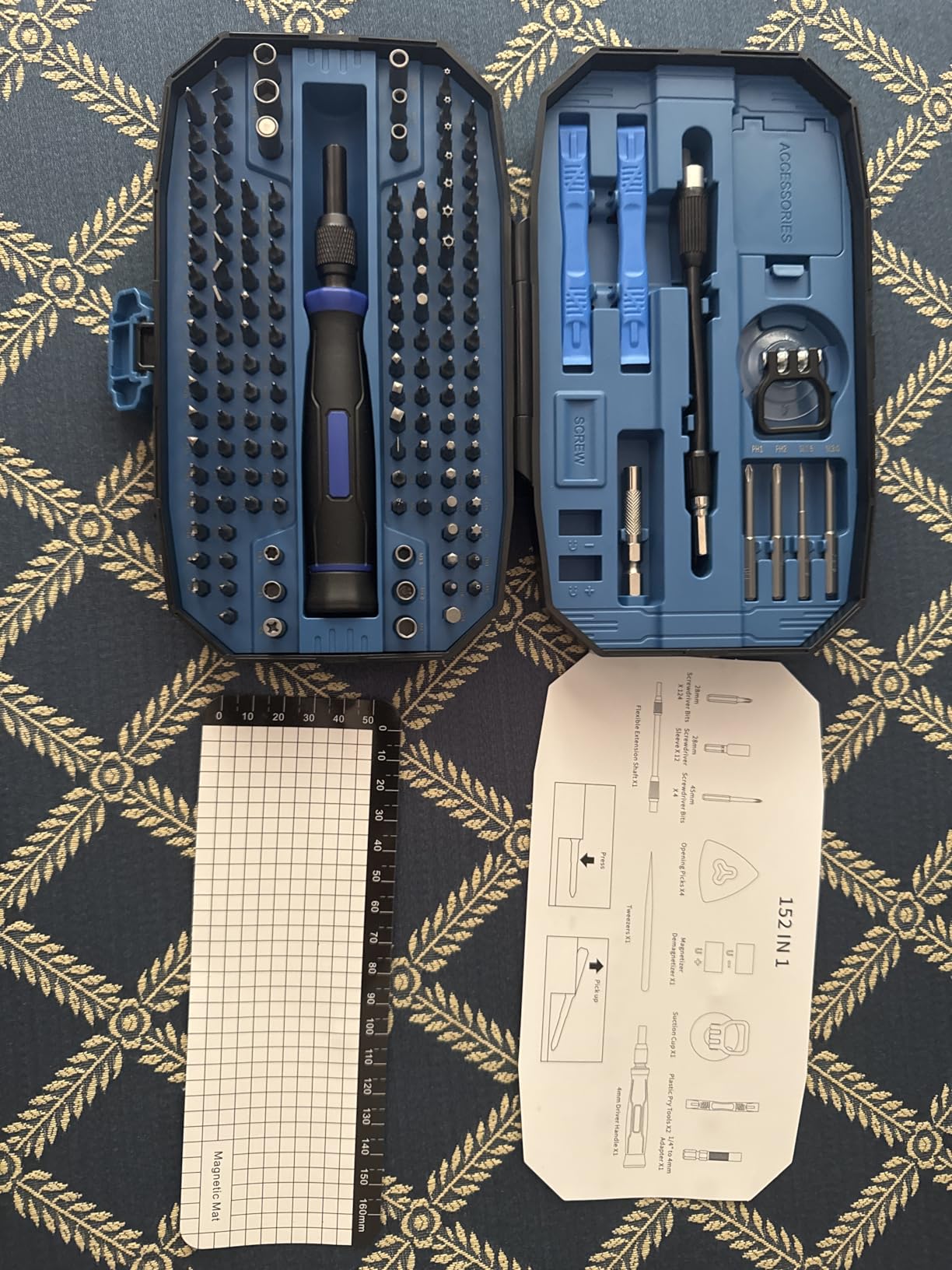 STREBITO Precision Screwdriver Set 153 in 1 Small Magnetic Screwdriver Set with Case, Electronic Repair Tool Kit for Computer, Laptop, iPhone, Macbook, PC, PS5, Xbox Controller, RC, Jewelers, Glasses customer photo 2